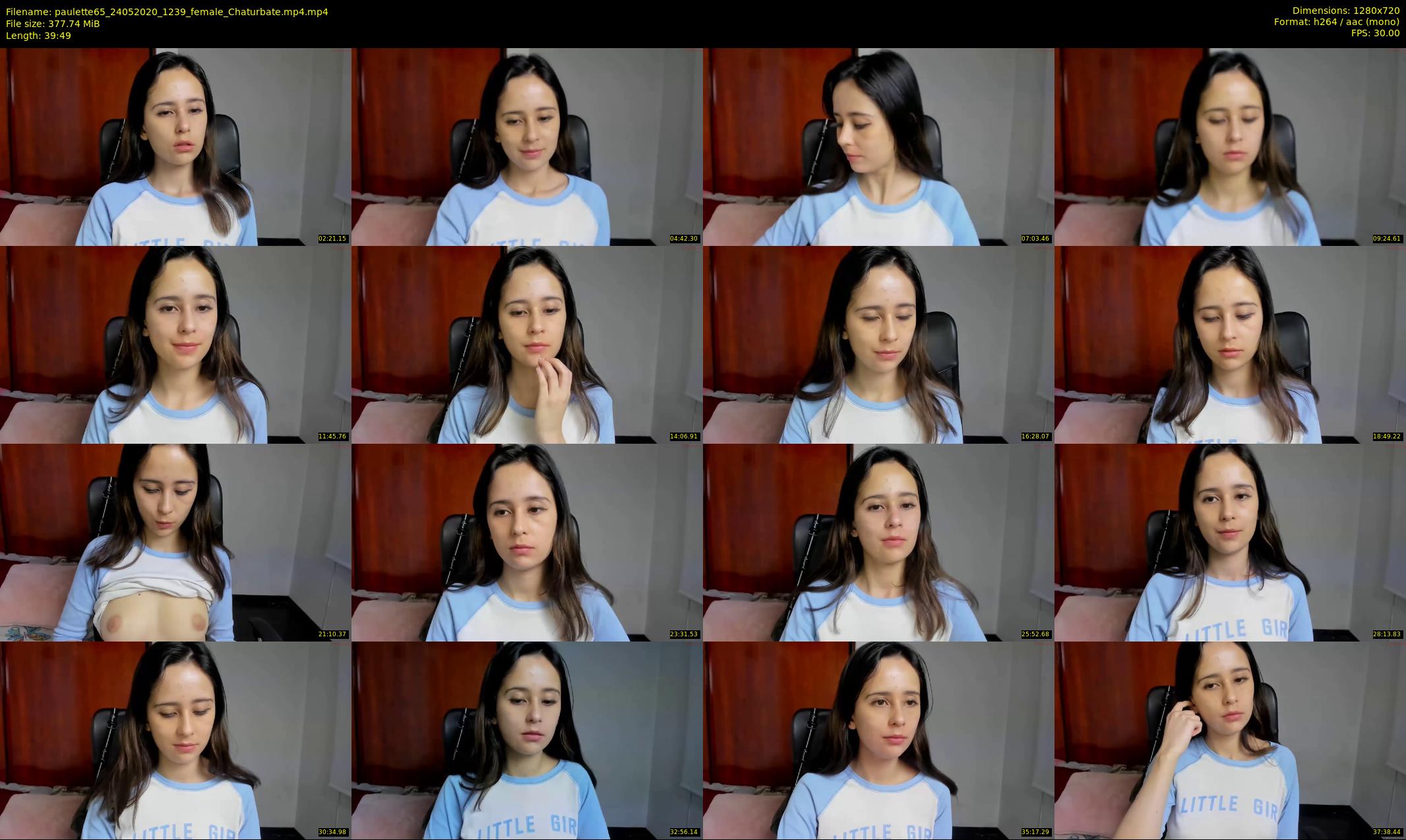 paulette65 — 40 minute Chaturbate female cam show recording, 720p, May 24, 2020