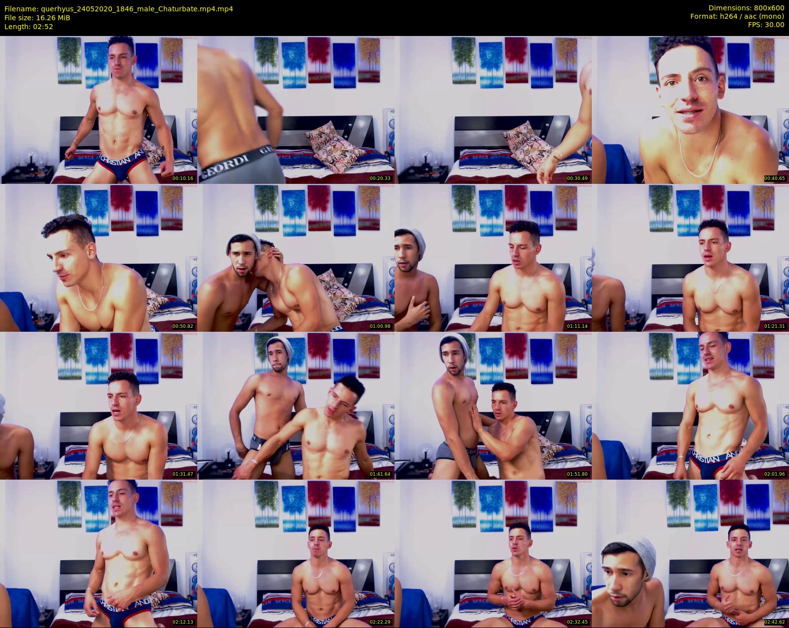 querhyus — 3 minute Chaturbate male cam show recording, 480p, May 24, 2020