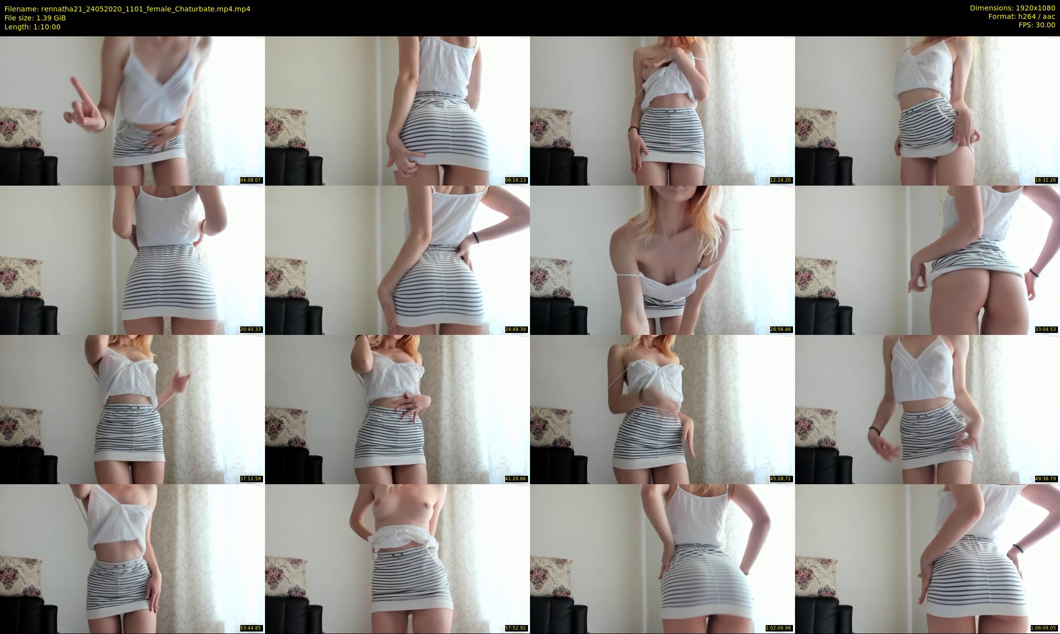 rennatha21 — 70 minute Chaturbate female cam show recording, 1080p, May 24, 2020