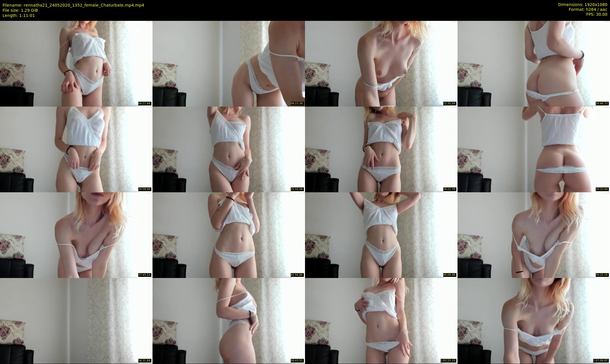 rennatha21 — 72 minute Chaturbate female cam show recording, 1080p, May 24, 2020