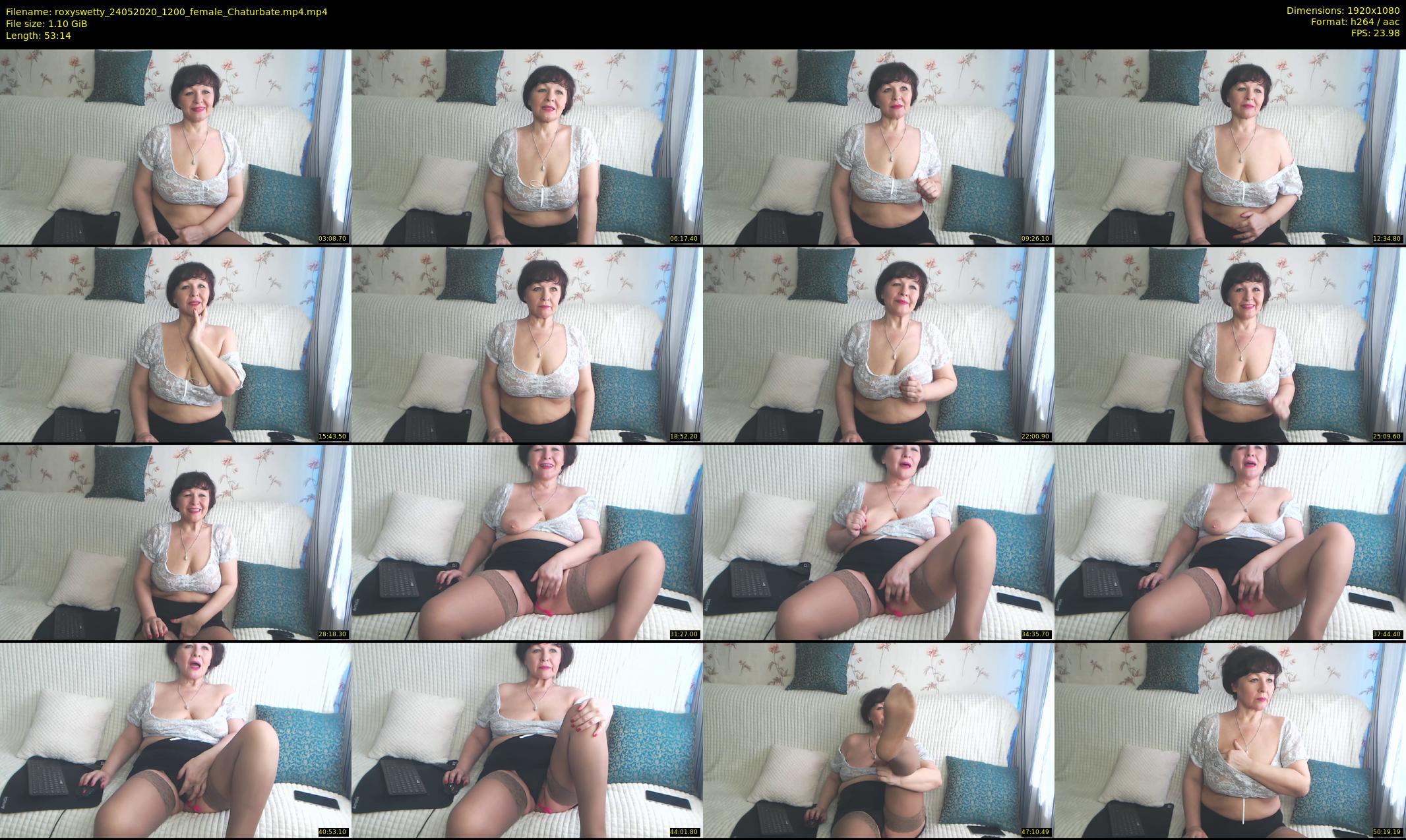 roxyswetty — 54 minute Chaturbate female cam show recording, 1080p, May 24, 2020