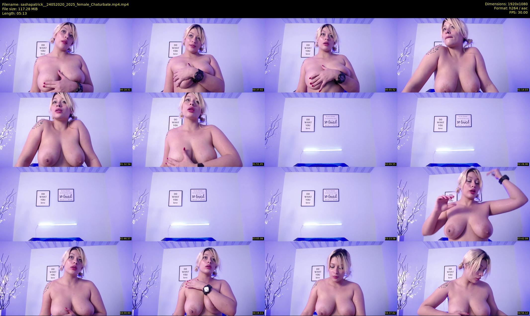 sashapatrick_ — 6 minute Chaturbate female cam show recording, 1080p, May 24, 2020