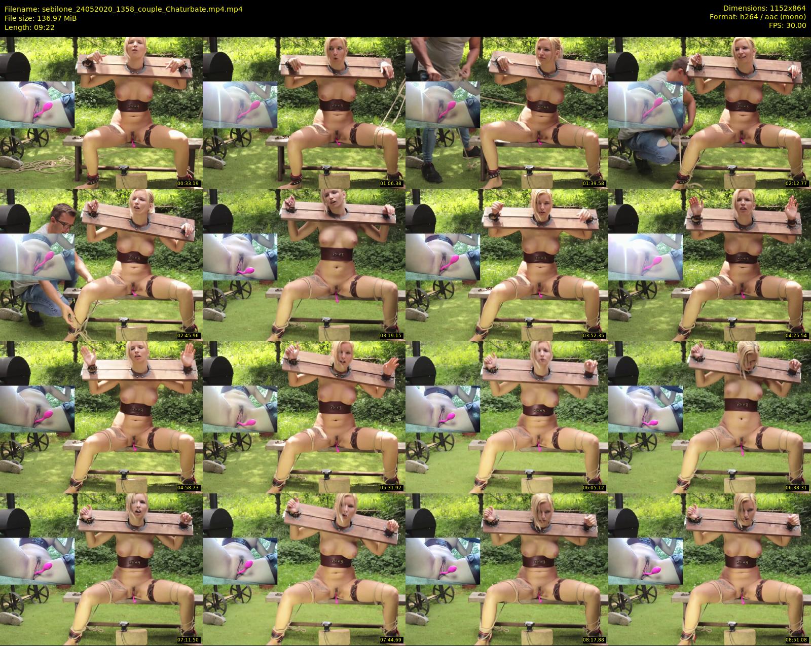 sebilone — 10 minute Chaturbate couple cam show recording, 720p, May 24, 2020