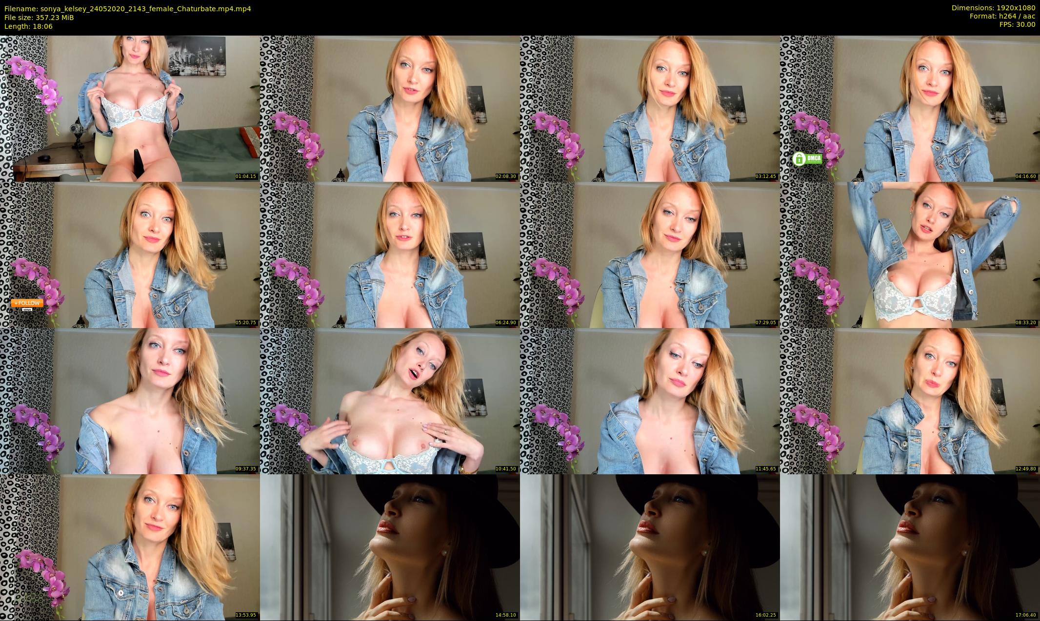sonya_kelsey — 19 minute Chaturbate female cam show recording, 1080p, May 24, 2020