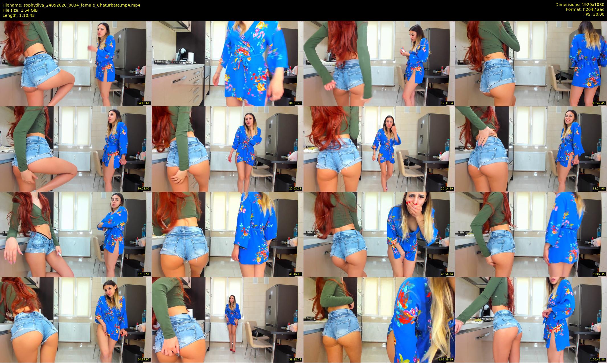 sophydiva — 71 minute Chaturbate female cam show recording, 1080p, May 24, 2020