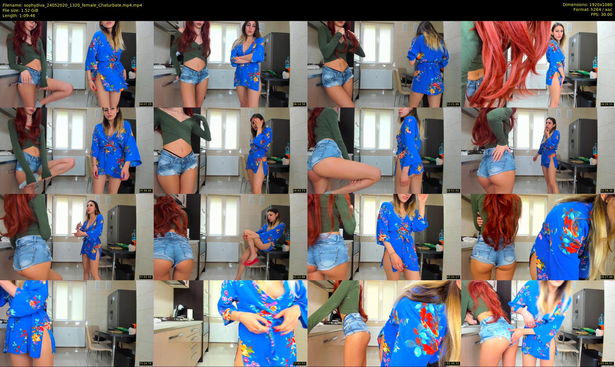 sophydiva — 70 minute Chaturbate female cam show recording, 1080p, May 24, 2020