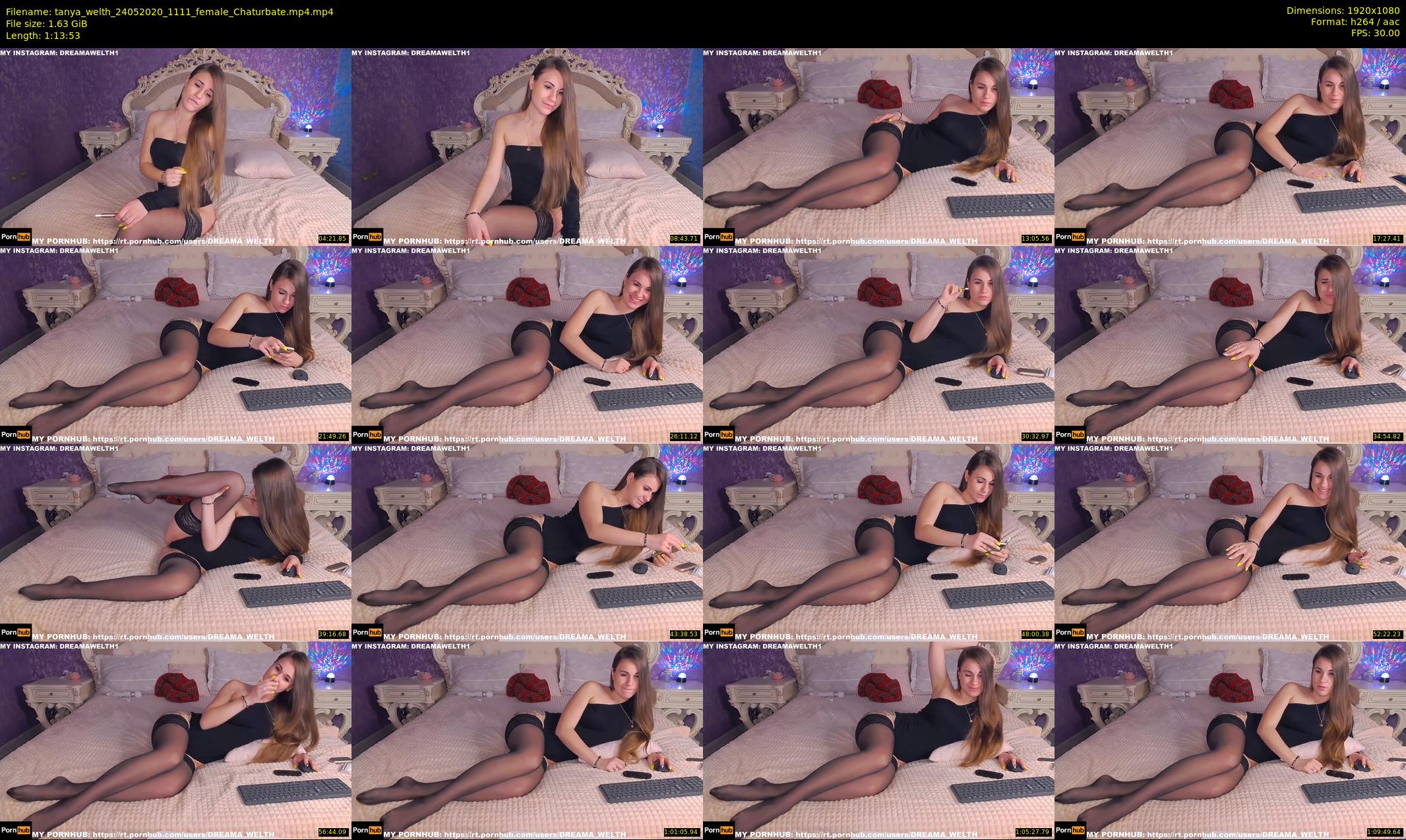 tanya_welth — 74 minute Chaturbate female cam show recording, 1080p, May 24, 2020