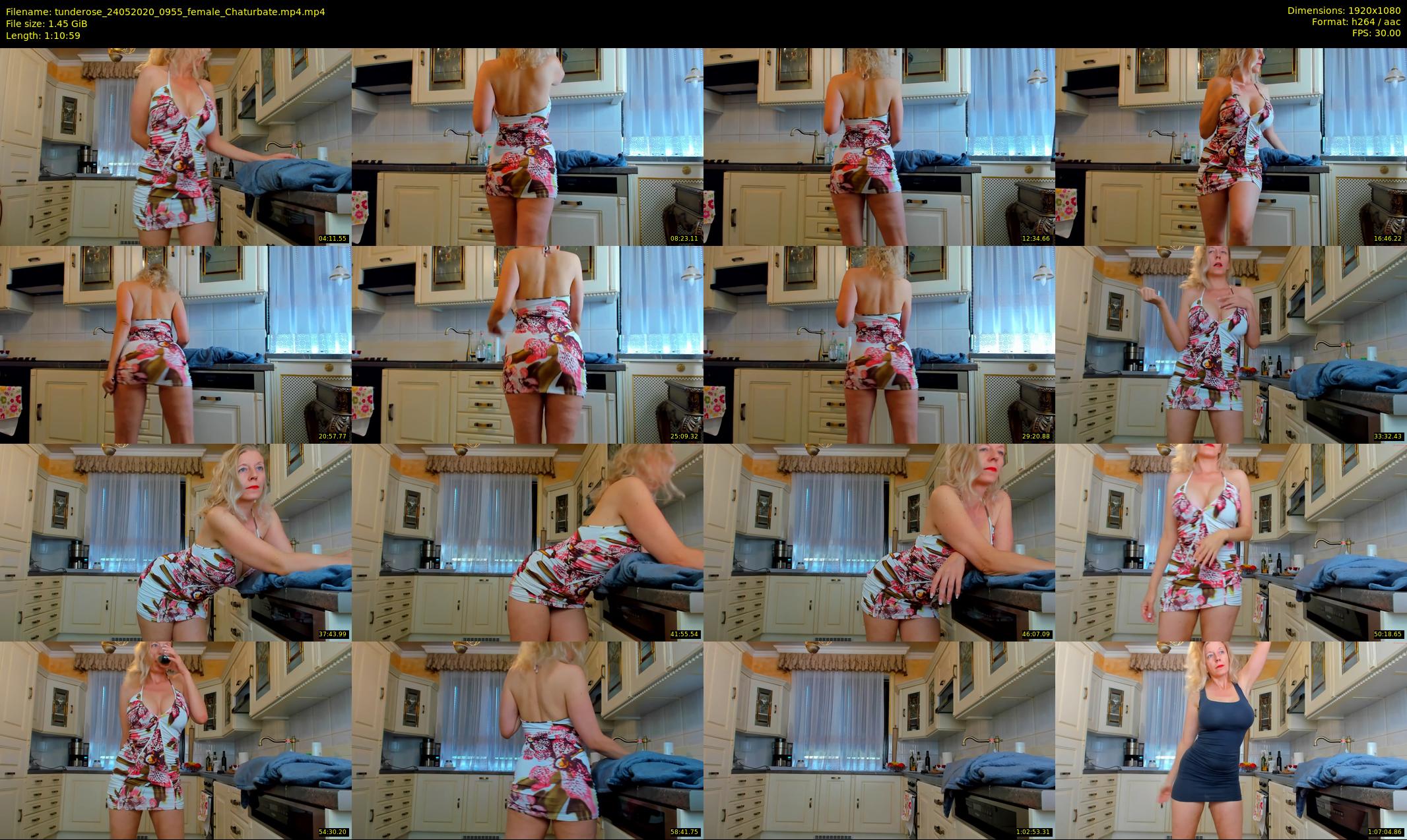tunderose — 71 minute Chaturbate female cam show recording, 1080p, May 24, 2020