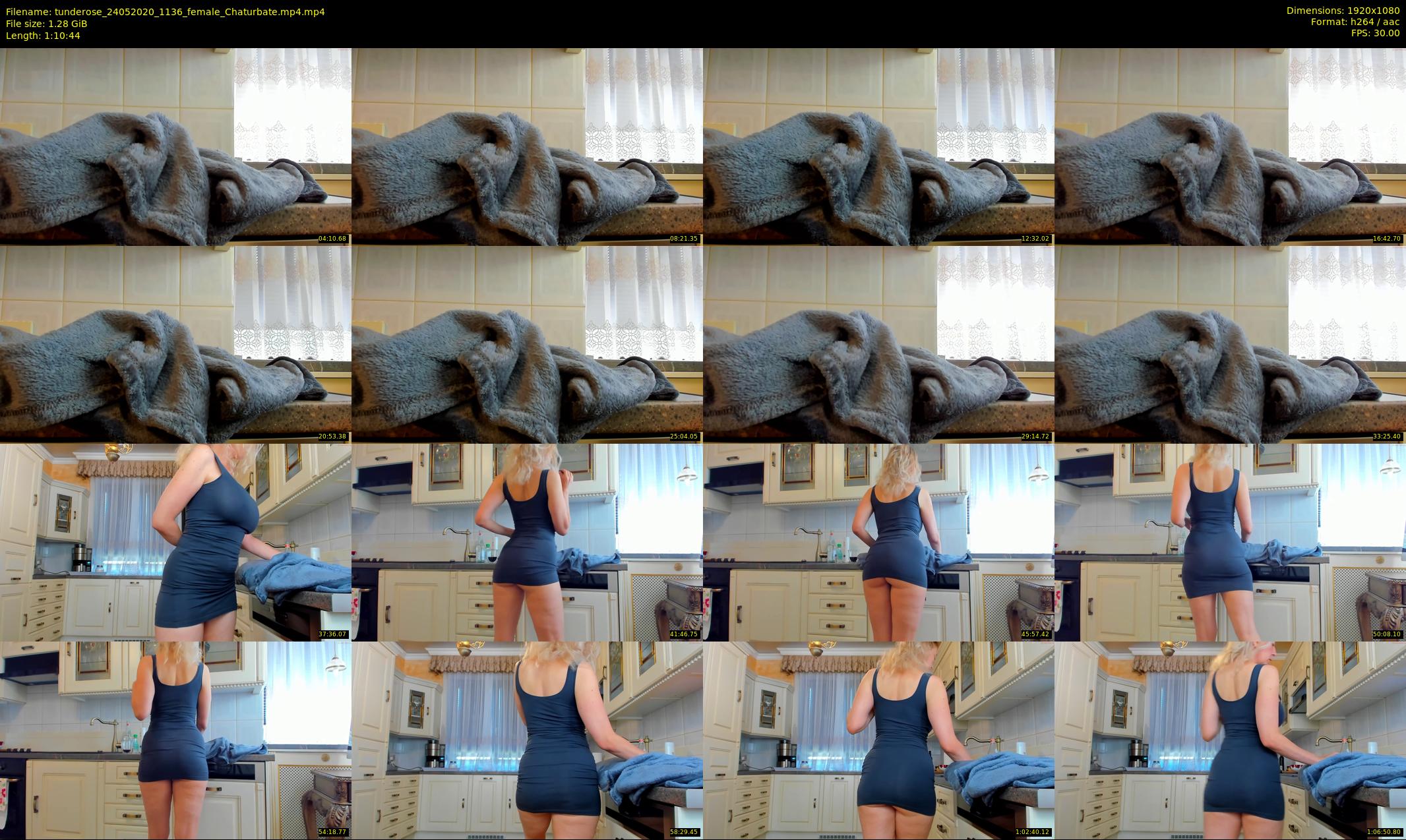 tunderose — 71 minute Chaturbate female cam show recording, 1080p, May 24, 2020