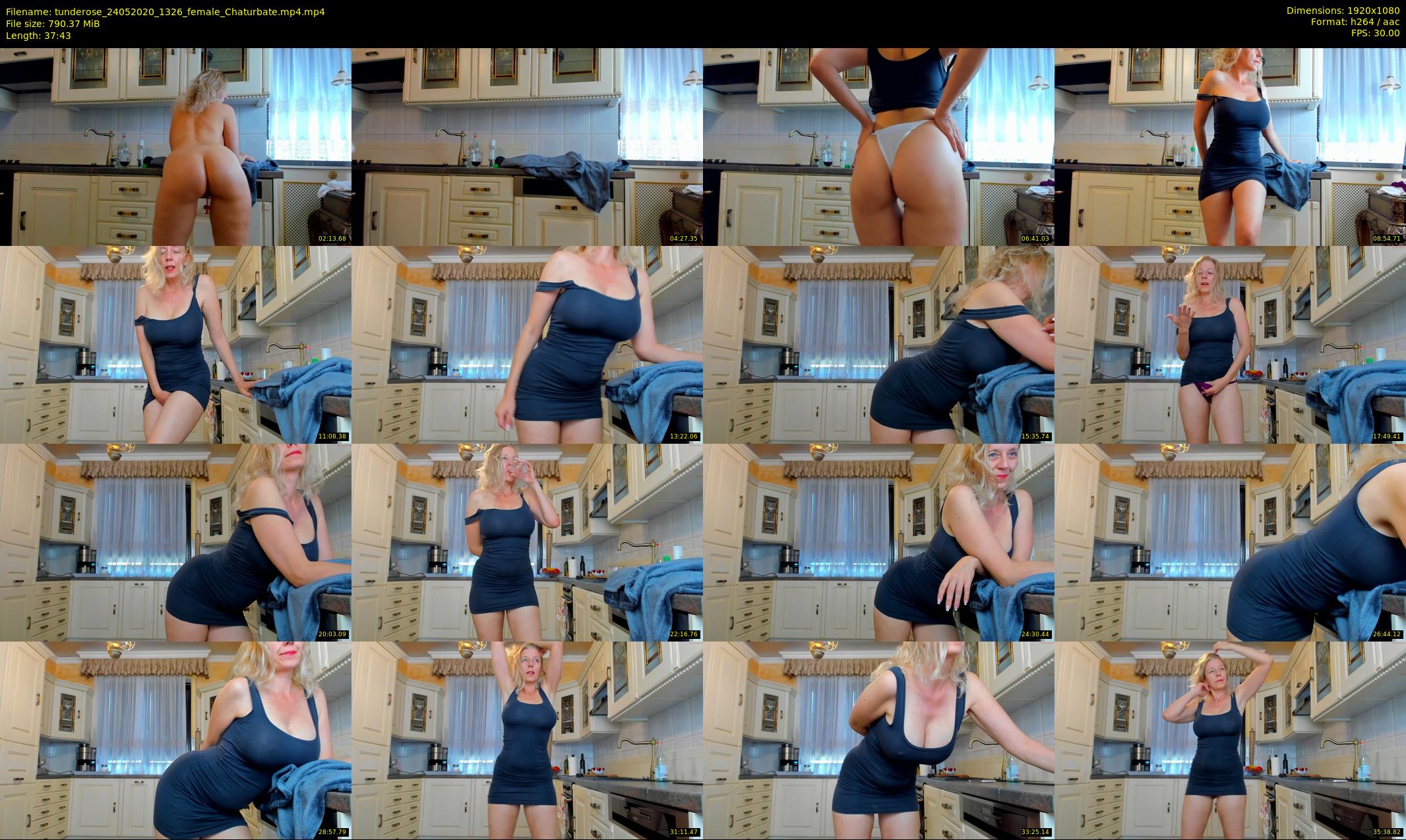 tunderose — 38 minute Chaturbate female cam show recording, 1080p, May 24, 2020
