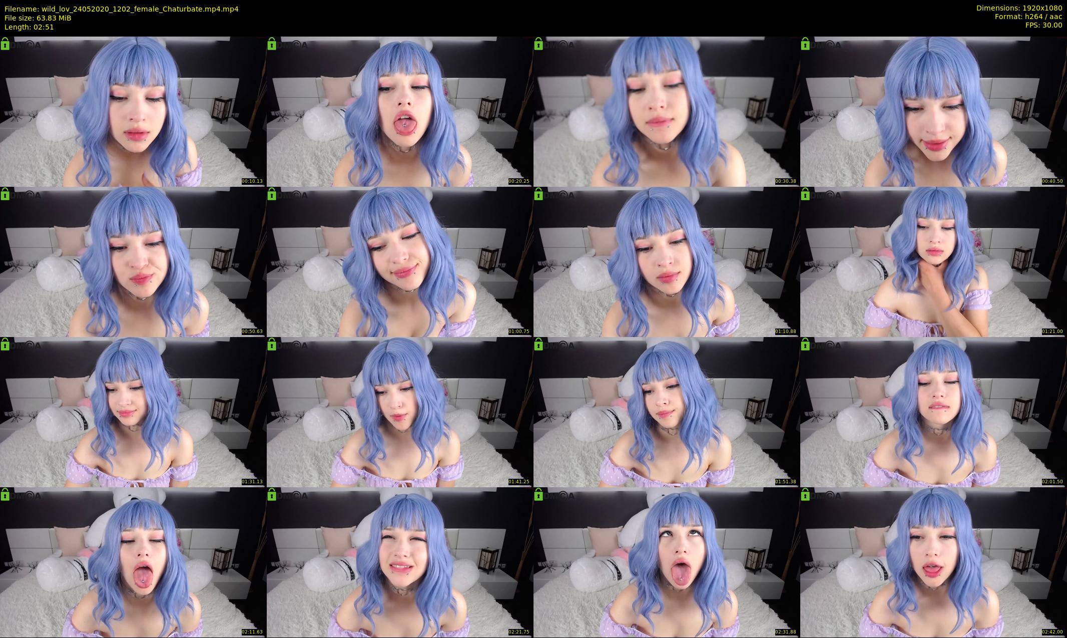 wild_lov — 3 minute Chaturbate female cam show recording, 1080p, May 24, 2020