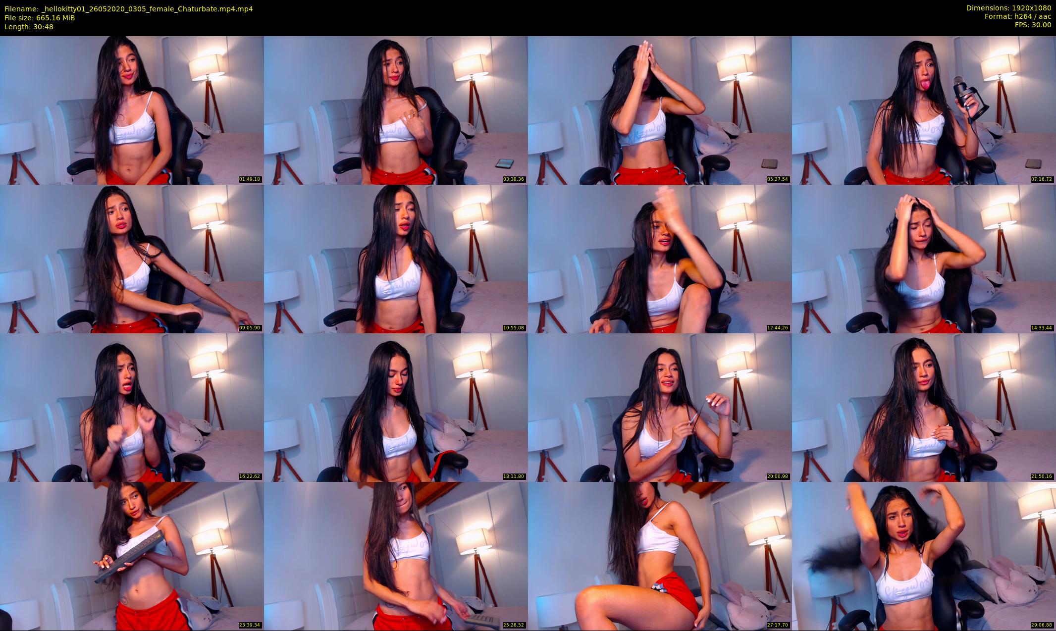 _hellokitty01 — 31 minute Chaturbate female cam show recording, 1080p, May 26, 2020
