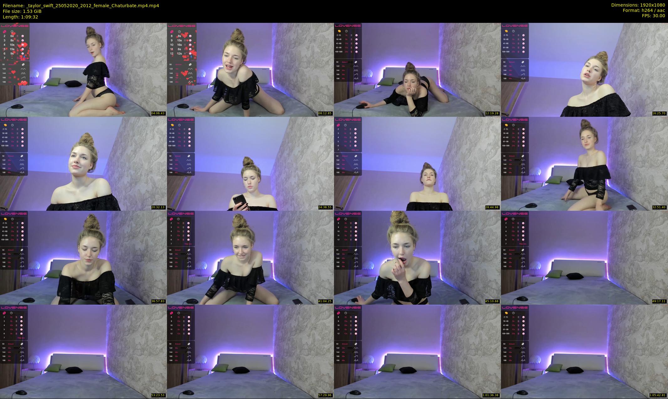 _taylor_swift — 70 minute Chaturbate female cam show recording, 1080p, May 25, 2020