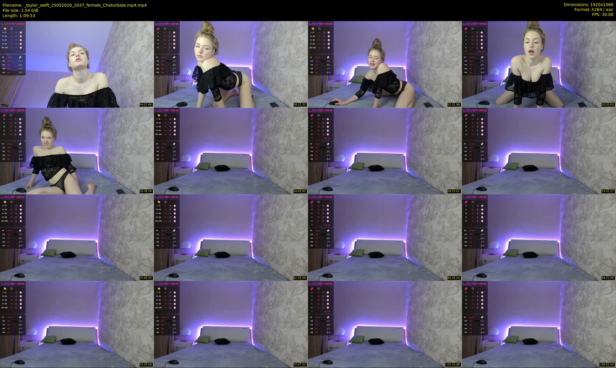 _taylor_swift — 70 minute Chaturbate female cam show recording, 1080p, May 25, 2020