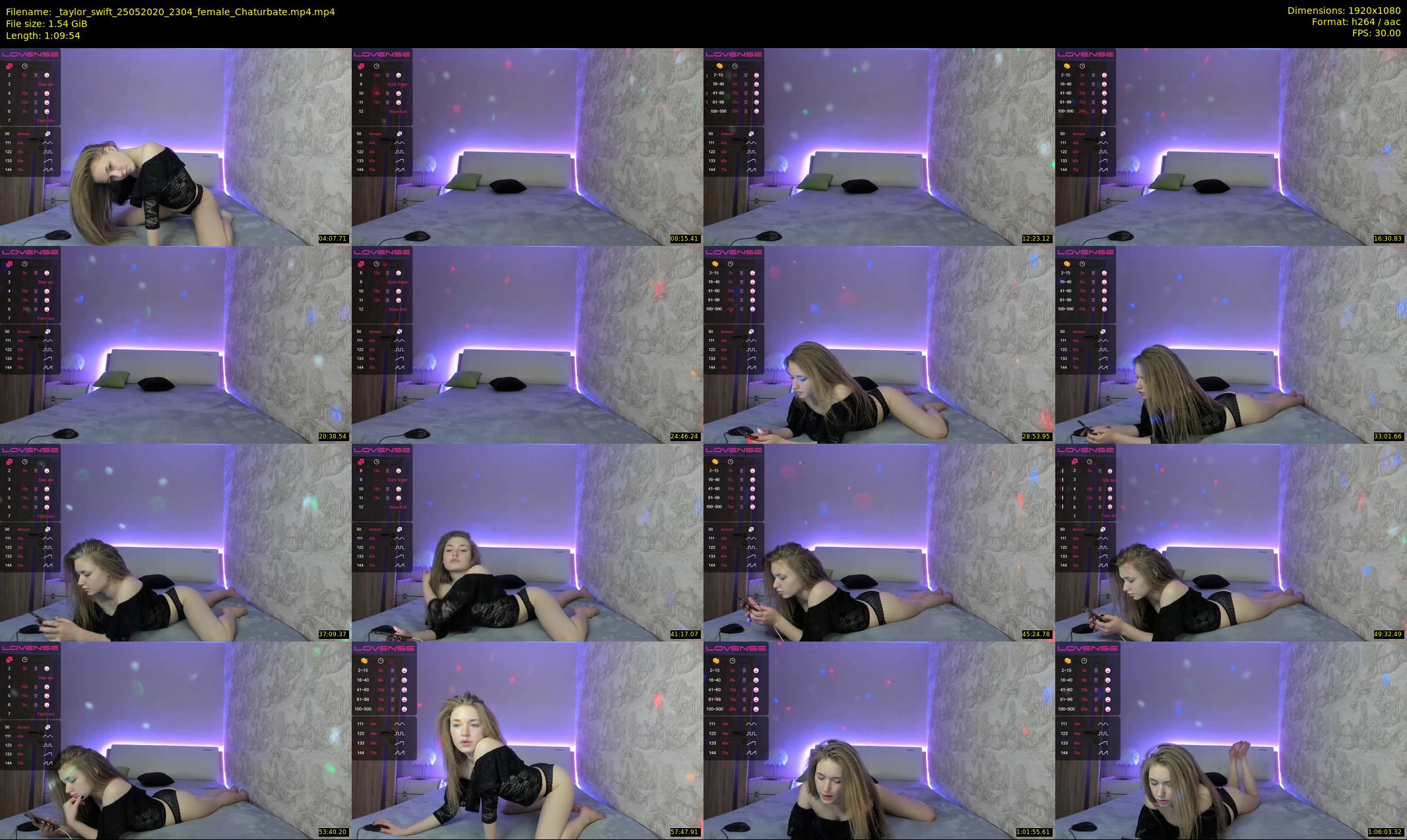 _taylor_swift — 70 minute Chaturbate female cam show recording, 1080p, May 25, 2020