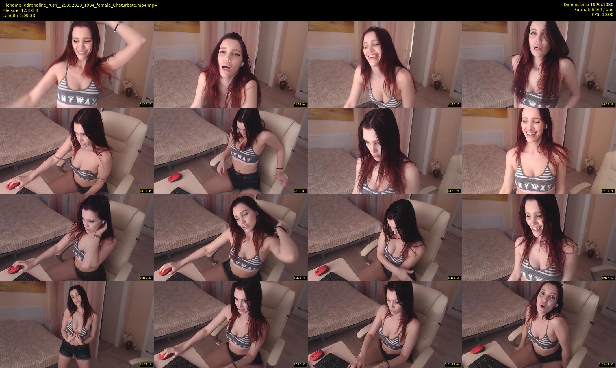 adrenaline_rush_ — 70 minute Chaturbate female cam show recording, 1080p, May 25, 2020