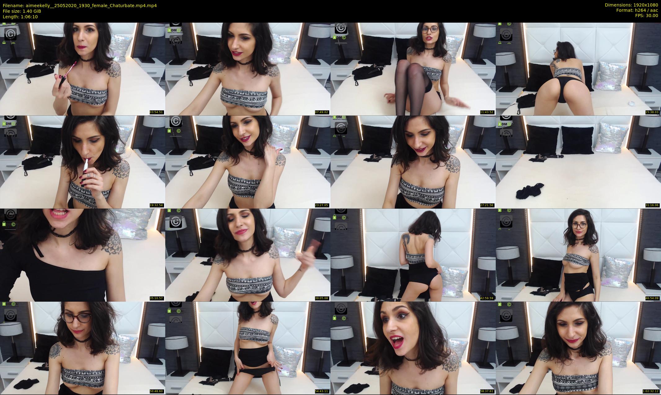aimeekelly_ — 67 minute Chaturbate female cam show recording, 1080p, May 25, 2020
