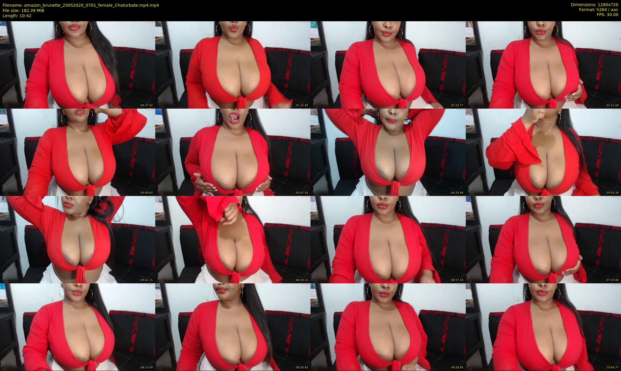 amazon_brunette — 11 minute Chaturbate female cam show recording, 720p, May 25, 2020