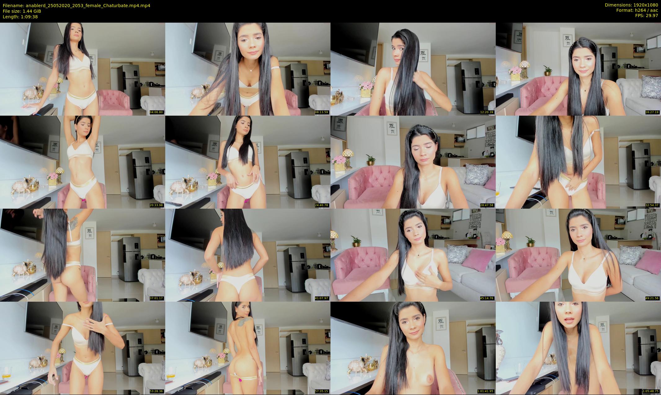 anablerd — 70 minute Chaturbate female cam show recording, 1080p, May 25, 2020