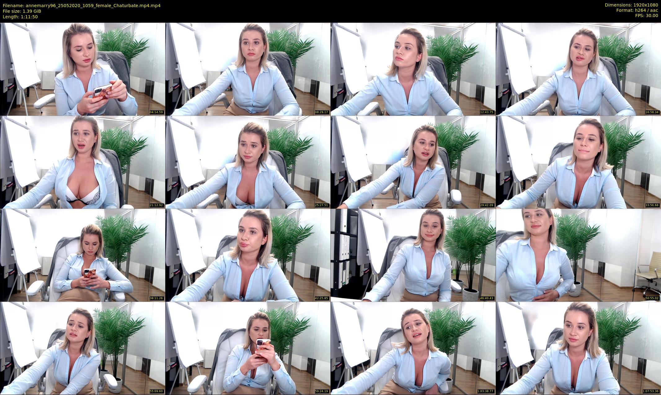 annemarry96 — 72 minute Chaturbate female cam show recording, 1080p, May 25, 2020