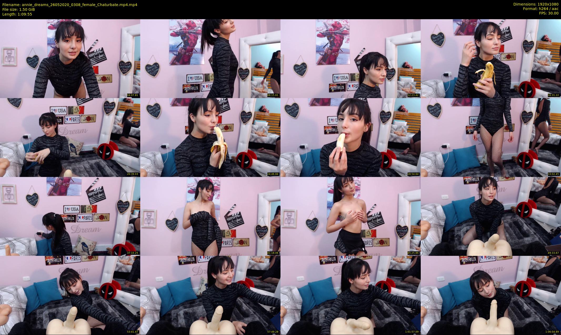 annie_dreams — 70 minute Chaturbate female cam show recording, 1080p, May 26, 2020
