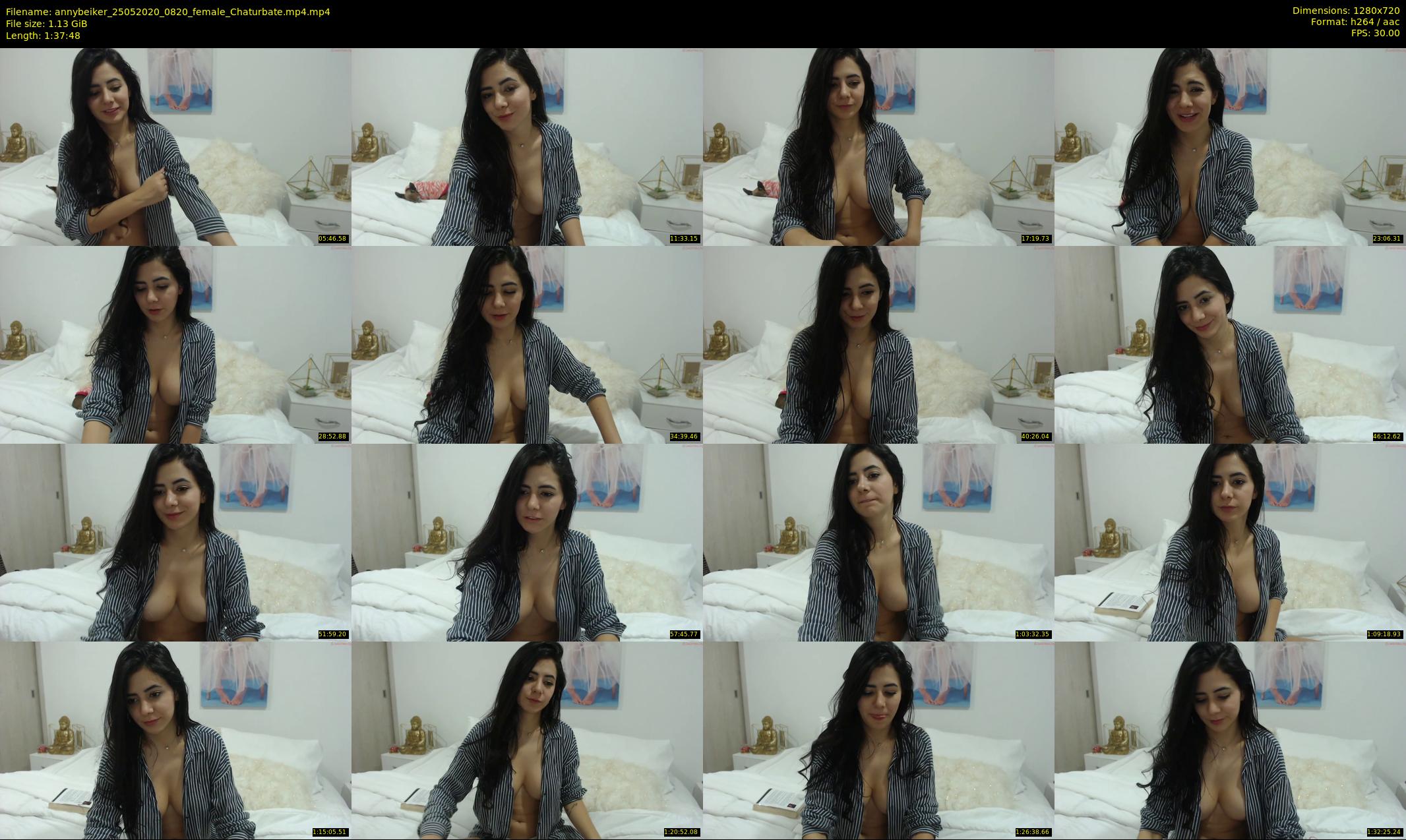 annybeiker — 98 minute Chaturbate female cam show recording, 720p, May 25, 2020