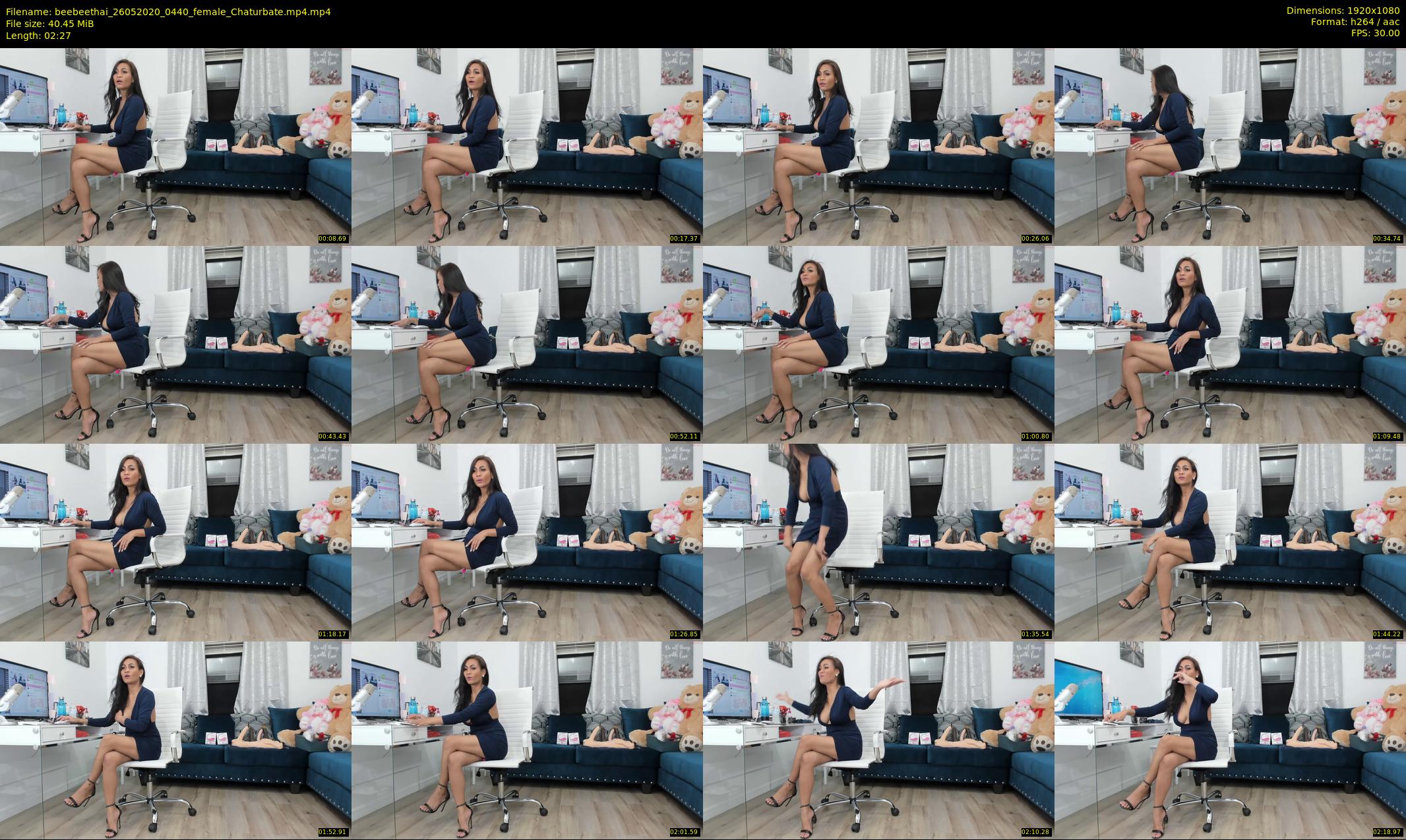 beebeethai — 3 minute Chaturbate female cam show recording, 1080p, May 26, 2020
