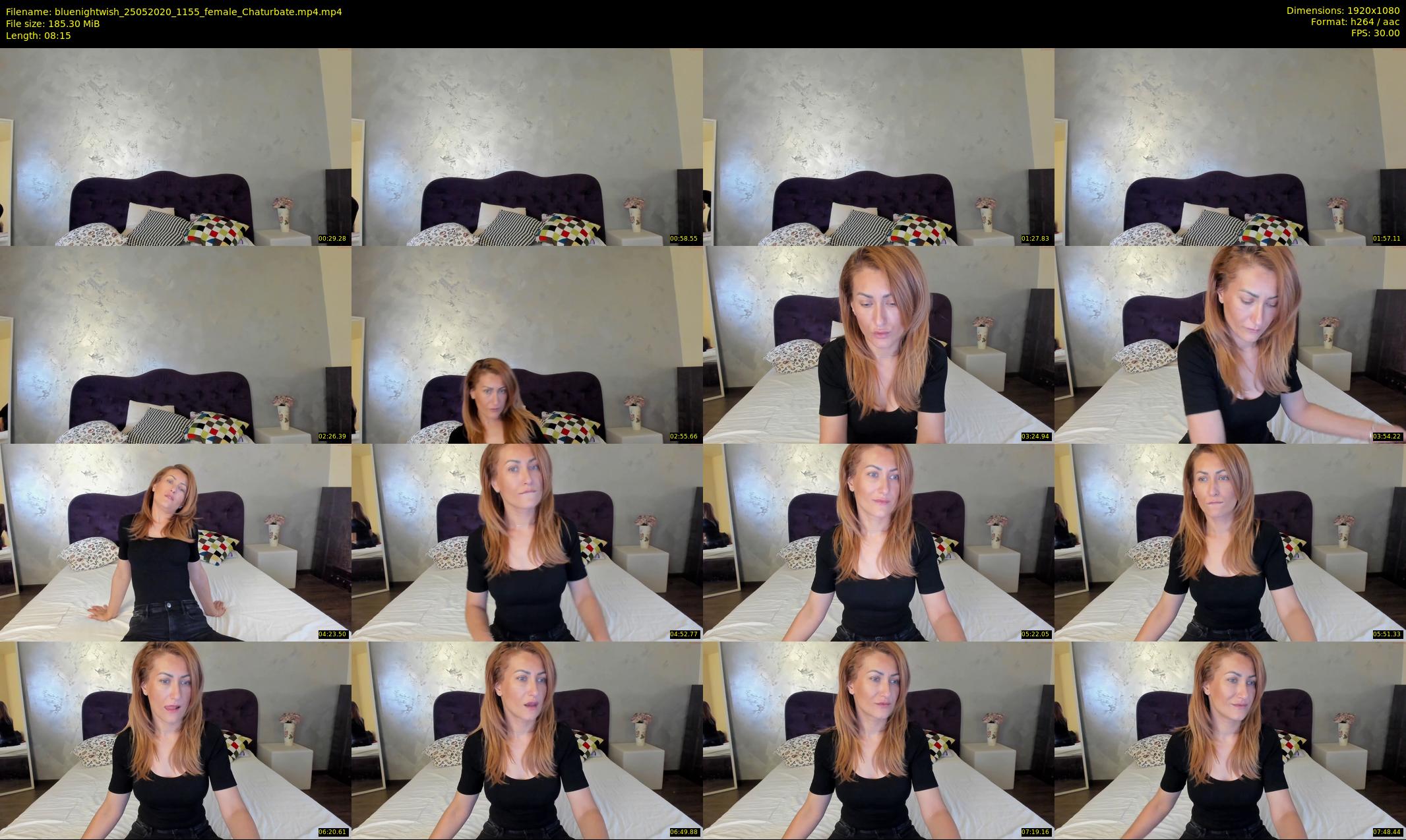 bluenightwish — 9 minute Chaturbate female cam show recording, 1080p, May 25, 2020