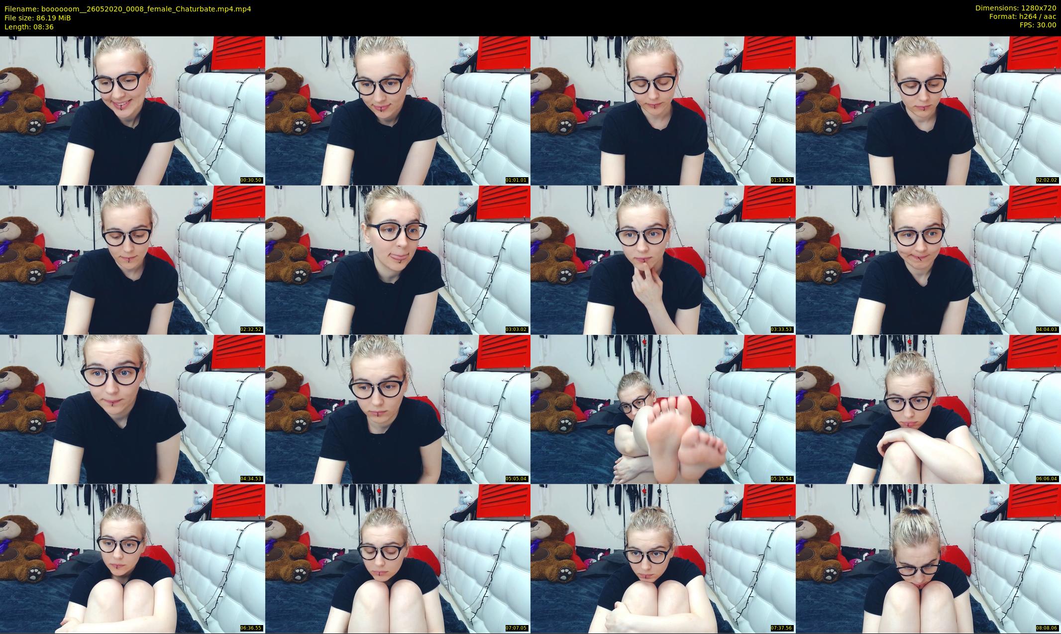 boooooom_ — 9 minute Chaturbate female cam show recording, 720p, May 26, 2020