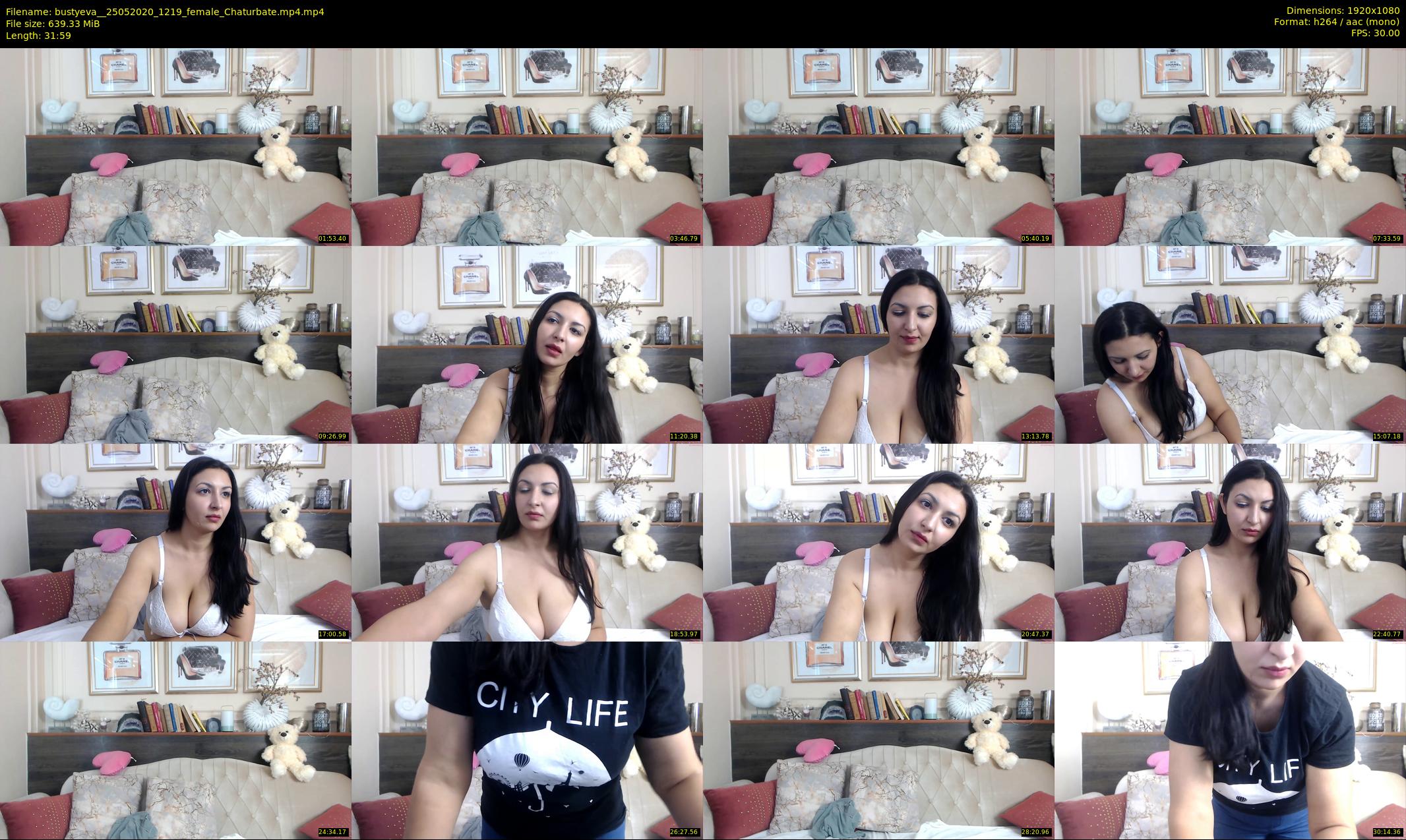 bustyeva_ — 32 minute Chaturbate female cam show recording, 1080p, May 25, 2020