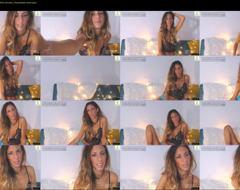cique_black — 23 minute Chaturbate female cam show recording, 720p, May 25, 2020