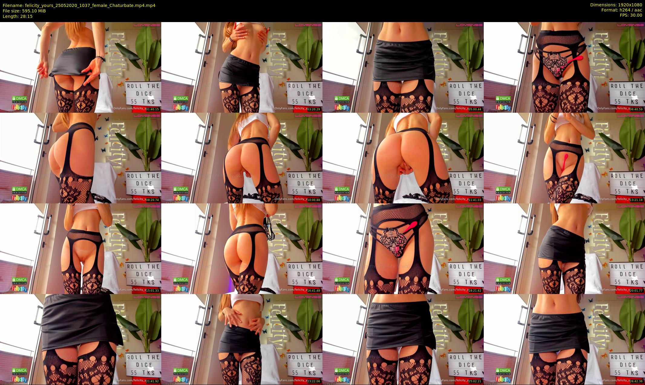 felicity_yours — 29 minute Chaturbate female cam show recording, 1080p, May 25, 2020