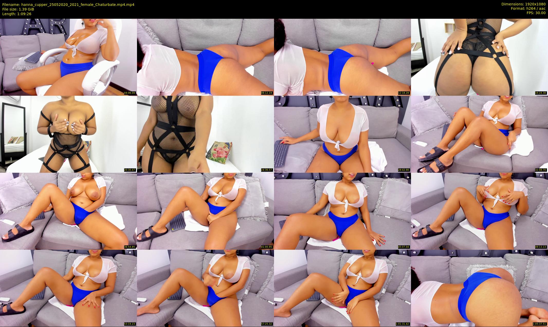 hanna_cupper — 70 minute Chaturbate female cam show recording, 1080p, May 25, 2020