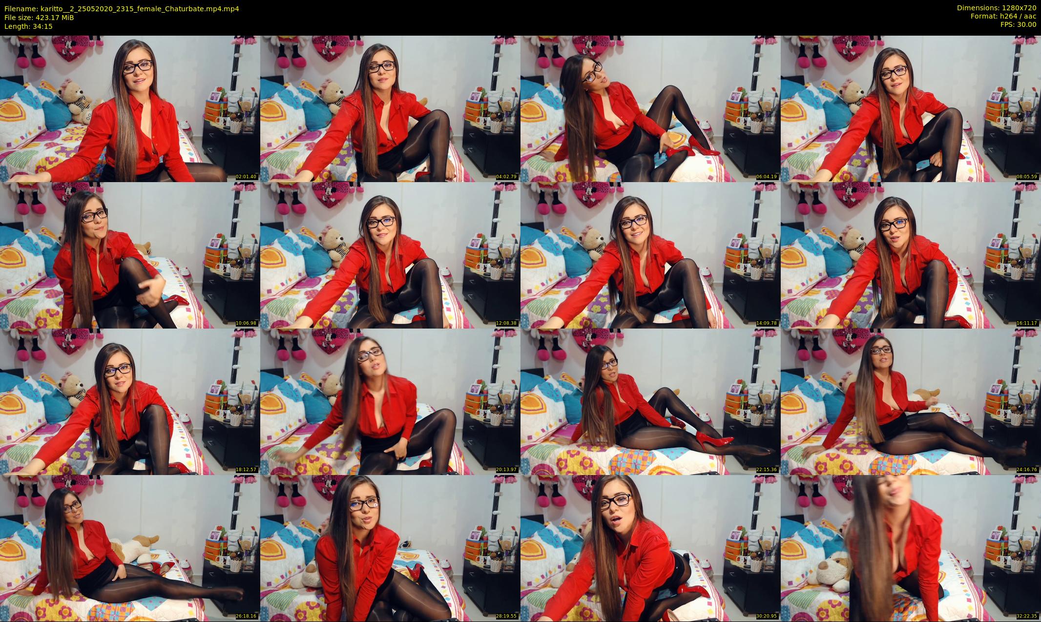karitto__2 — 35 minute Chaturbate female cam show recording, 720p, May 25, 2020