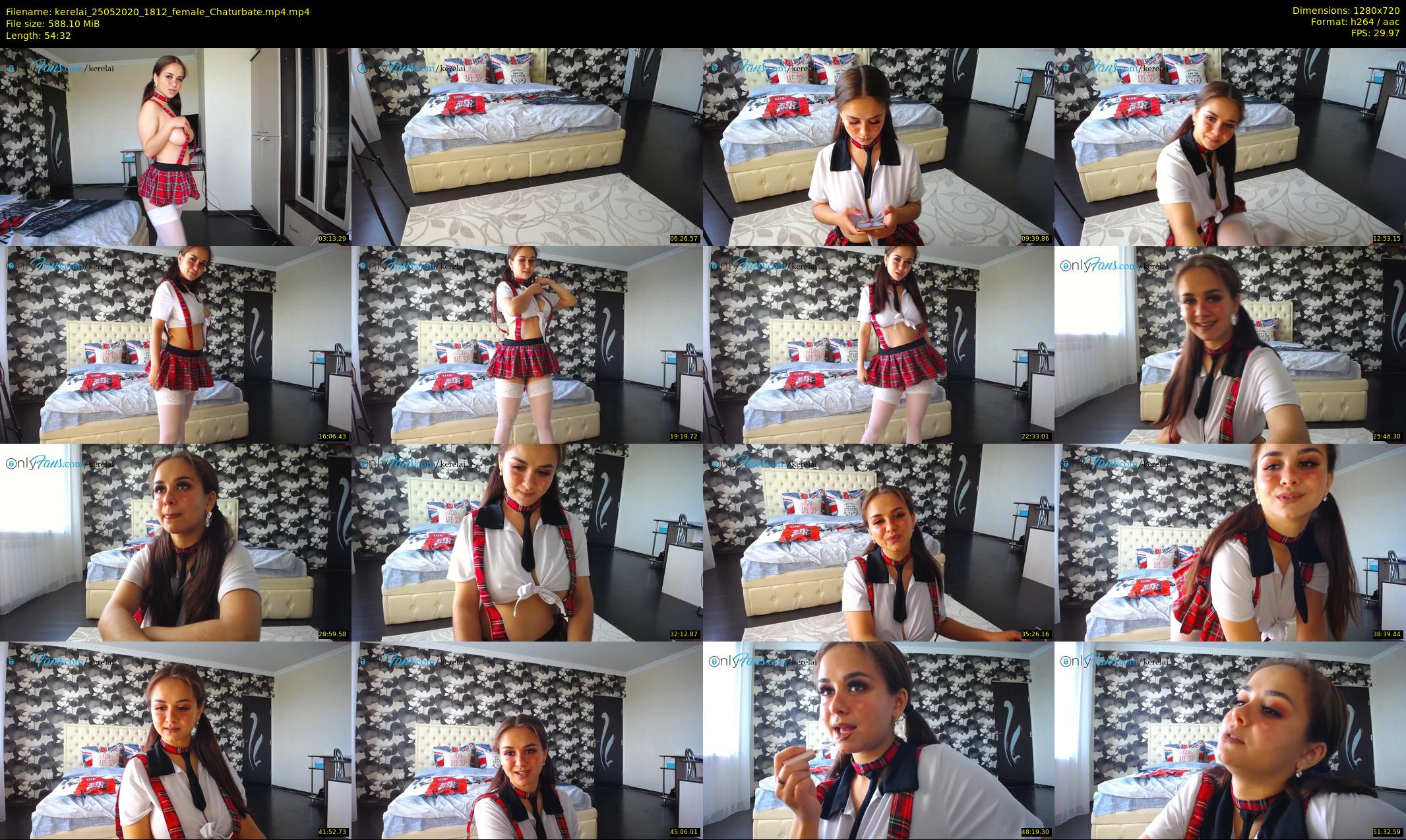 kerelai — 55 minute Chaturbate female cam show recording, 720p, May 25, 2020