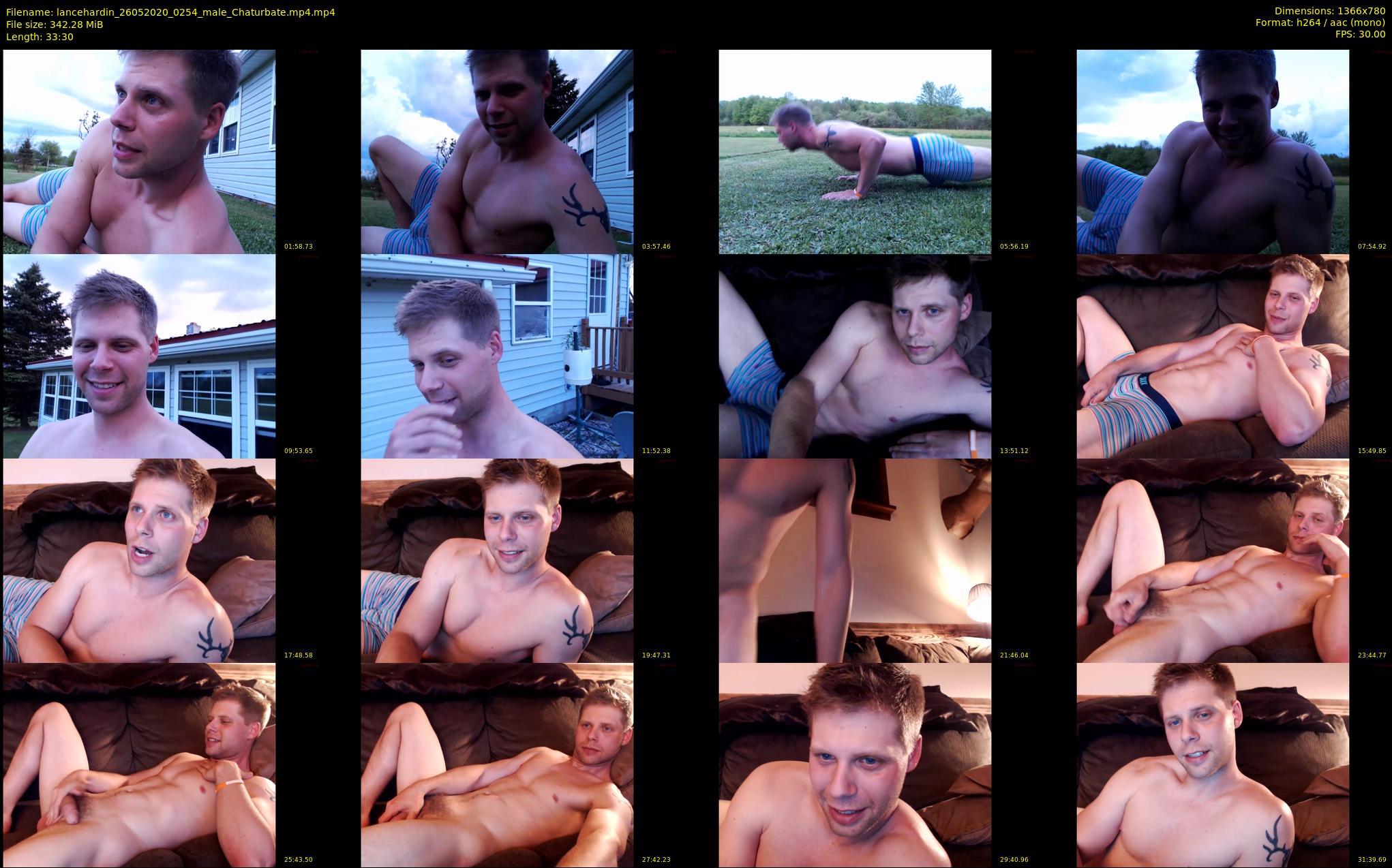 lancehardin — 34 minute Chaturbate male cam show recording, 720p, May 26, 2020