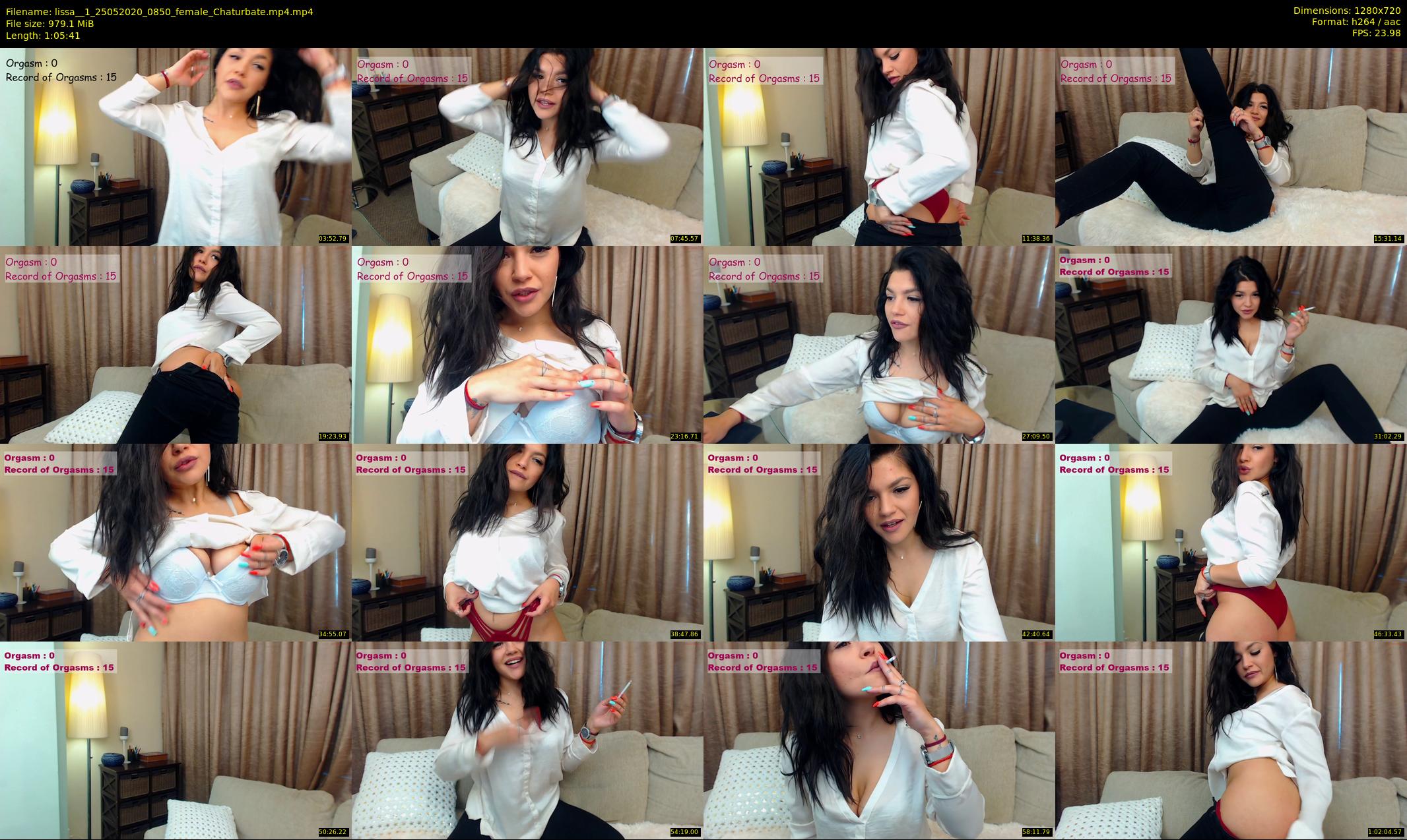 lissa__1 — 66 minute Chaturbate female cam show recording, 720p, May 25, 2020