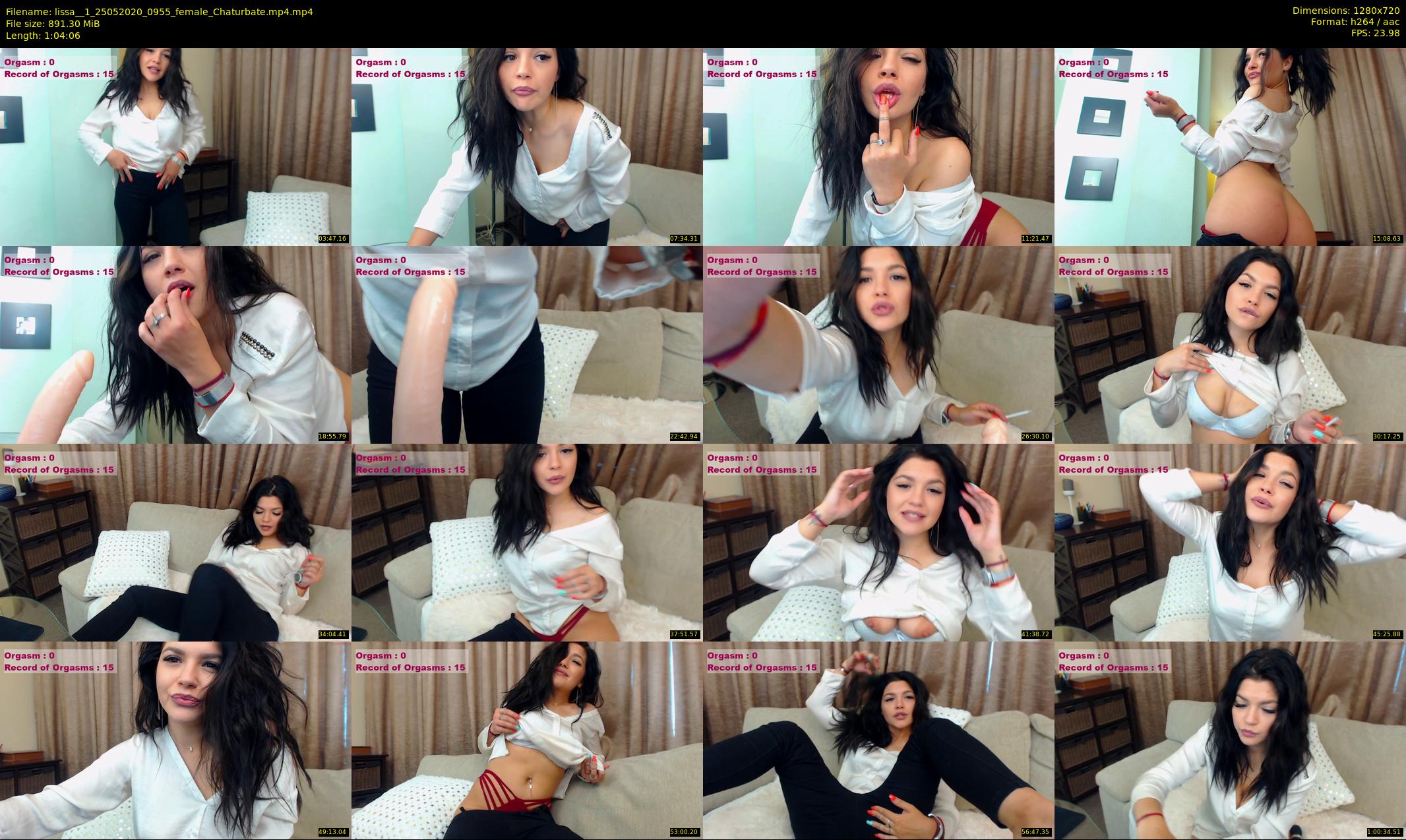 lissa__1 — 65 minute Chaturbate female cam show recording, 720p, May 25, 2020