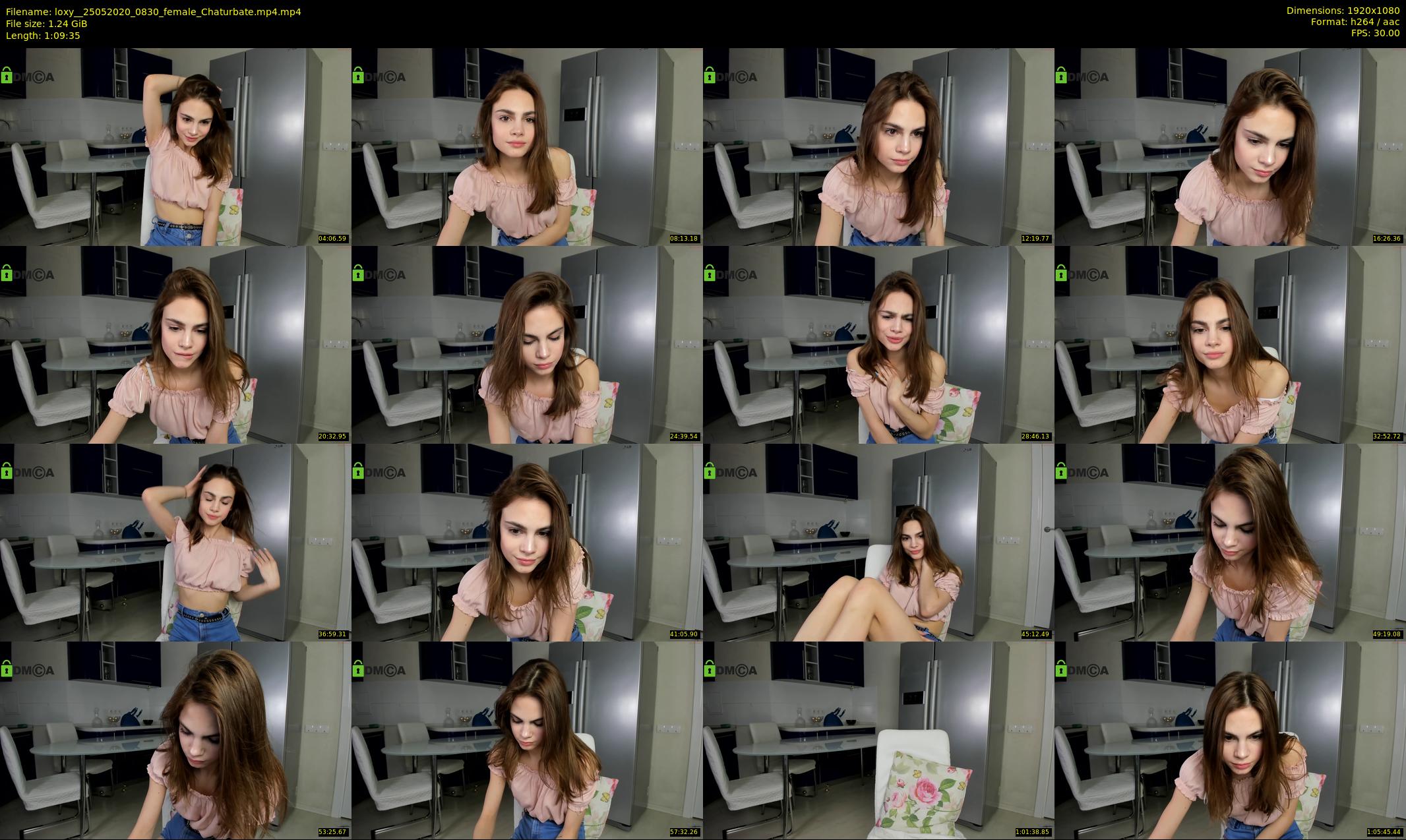 loxy_ — 70 minute Chaturbate female cam show recording, 1080p, May 25, 2020