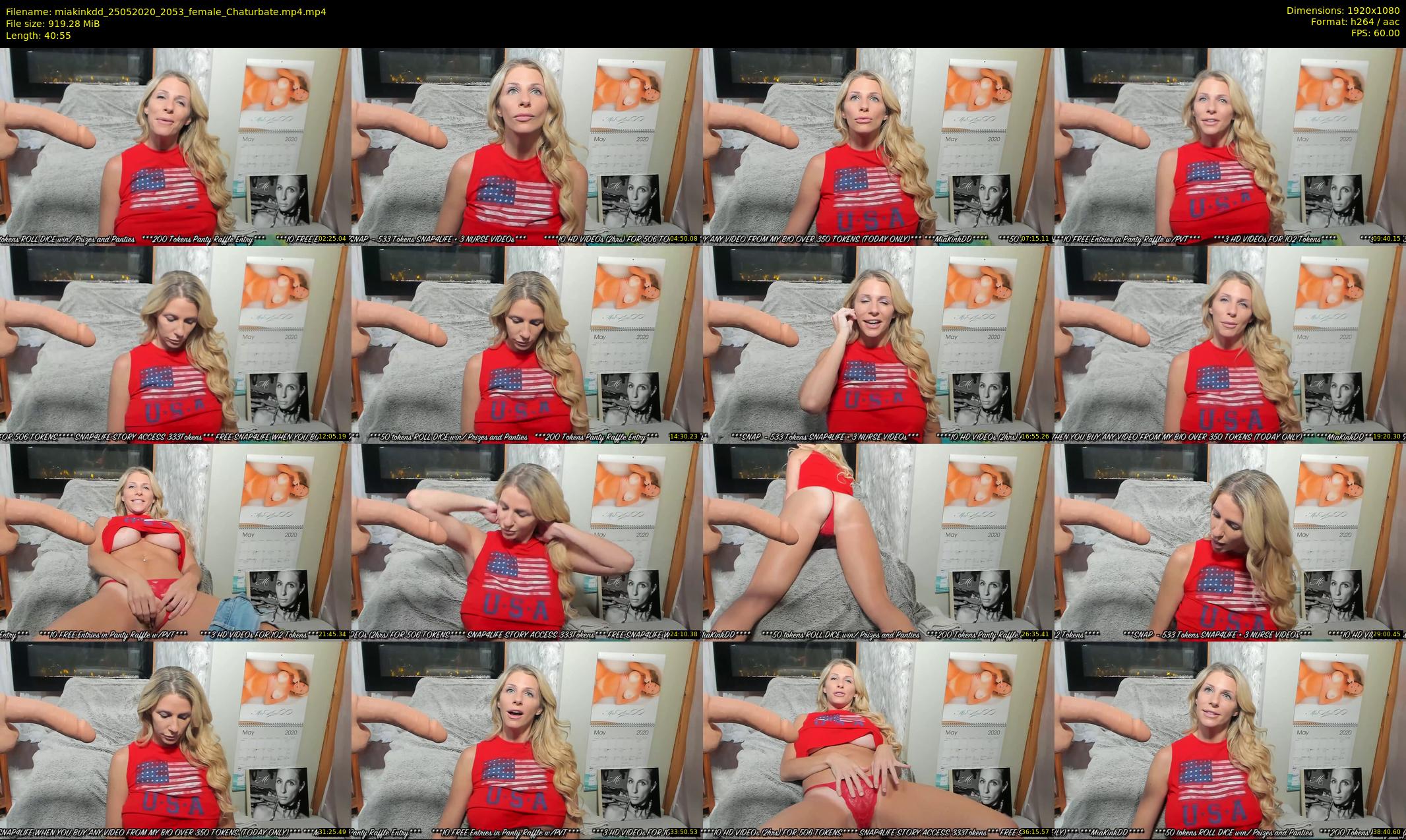 miakinkdd — 41 minute Chaturbate female cam show recording, 1080p, May 25, 2020