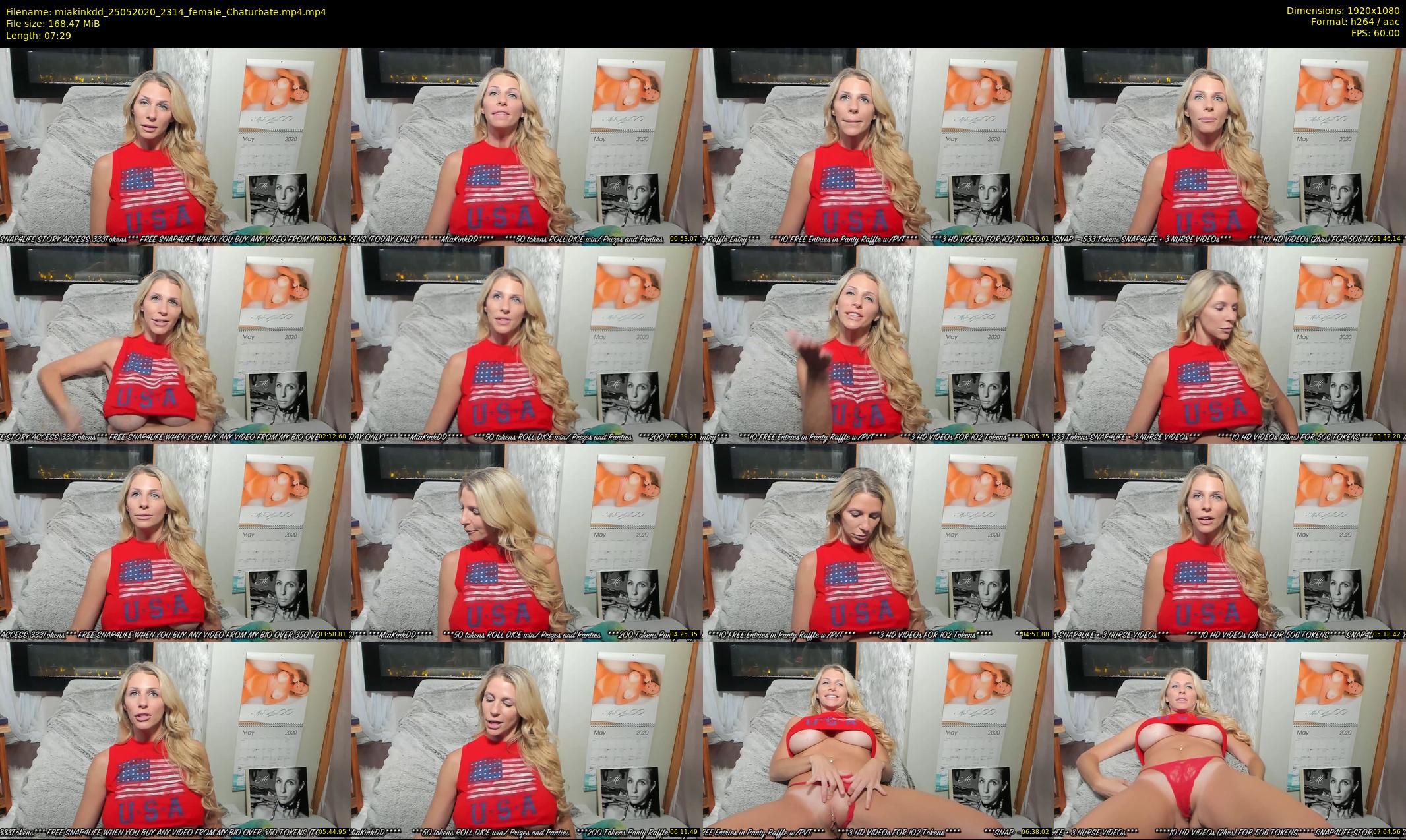 miakinkdd — 8 minute Chaturbate female cam show recording, 1080p, May 25, 2020