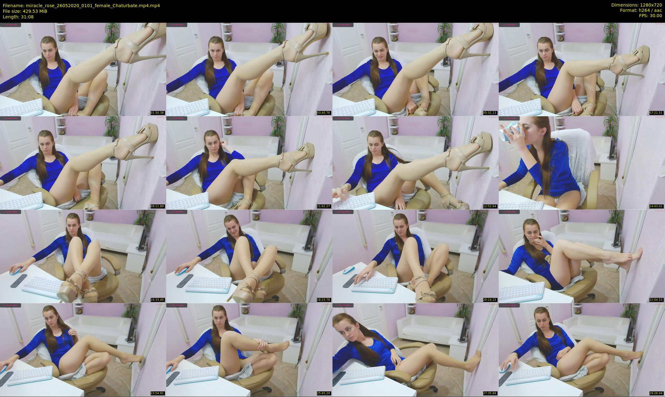 miracle_rose — 32 minute Chaturbate female cam show recording, 720p, May 26, 2020