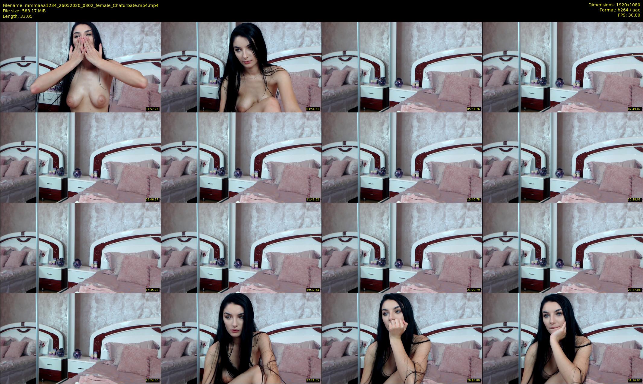mmmaaa1234 — 34 minute Chaturbate female cam show recording, 1080p, May 26, 2020