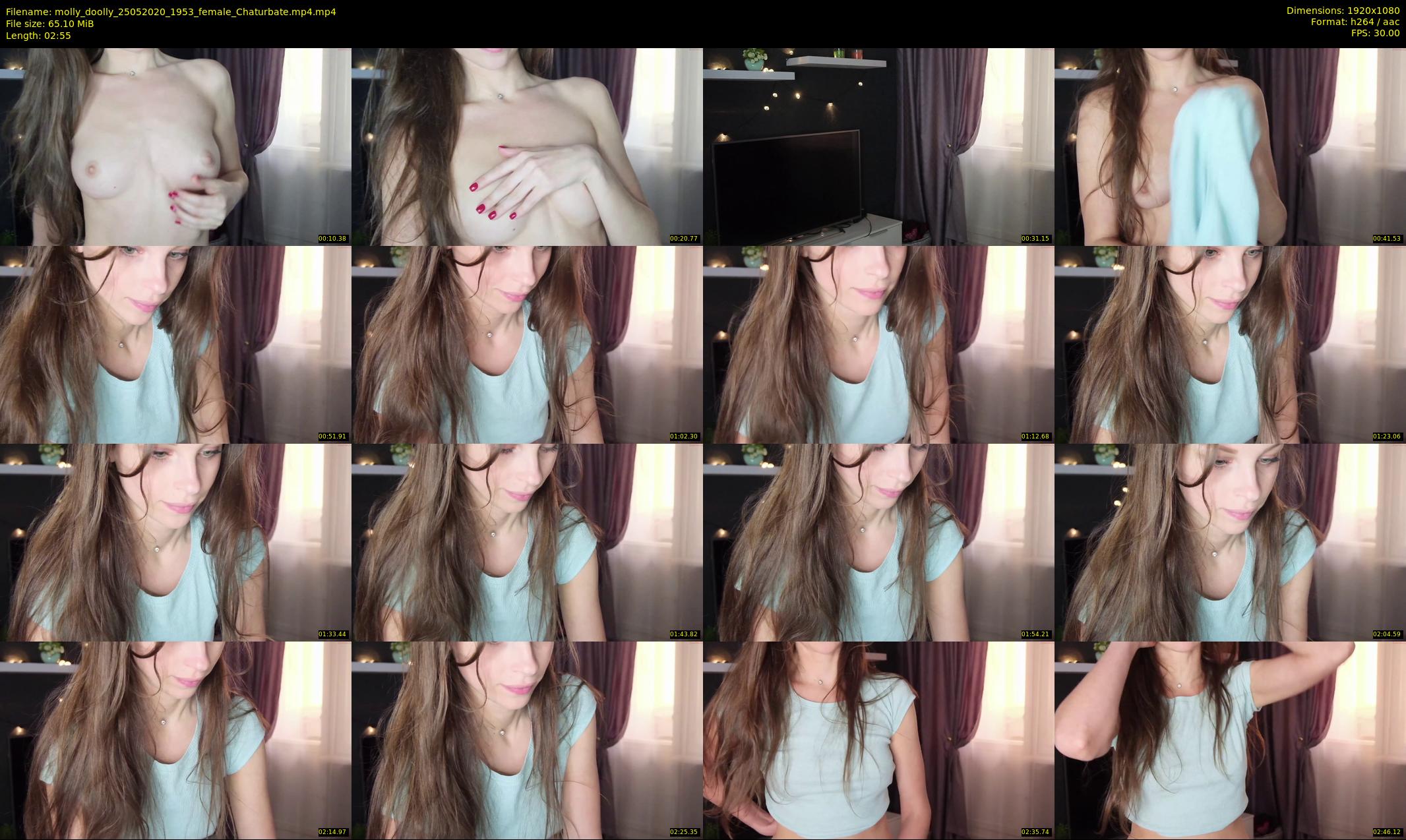 molly_doolly — 3 minute Chaturbate female cam show recording, 1080p, May 25, 2020