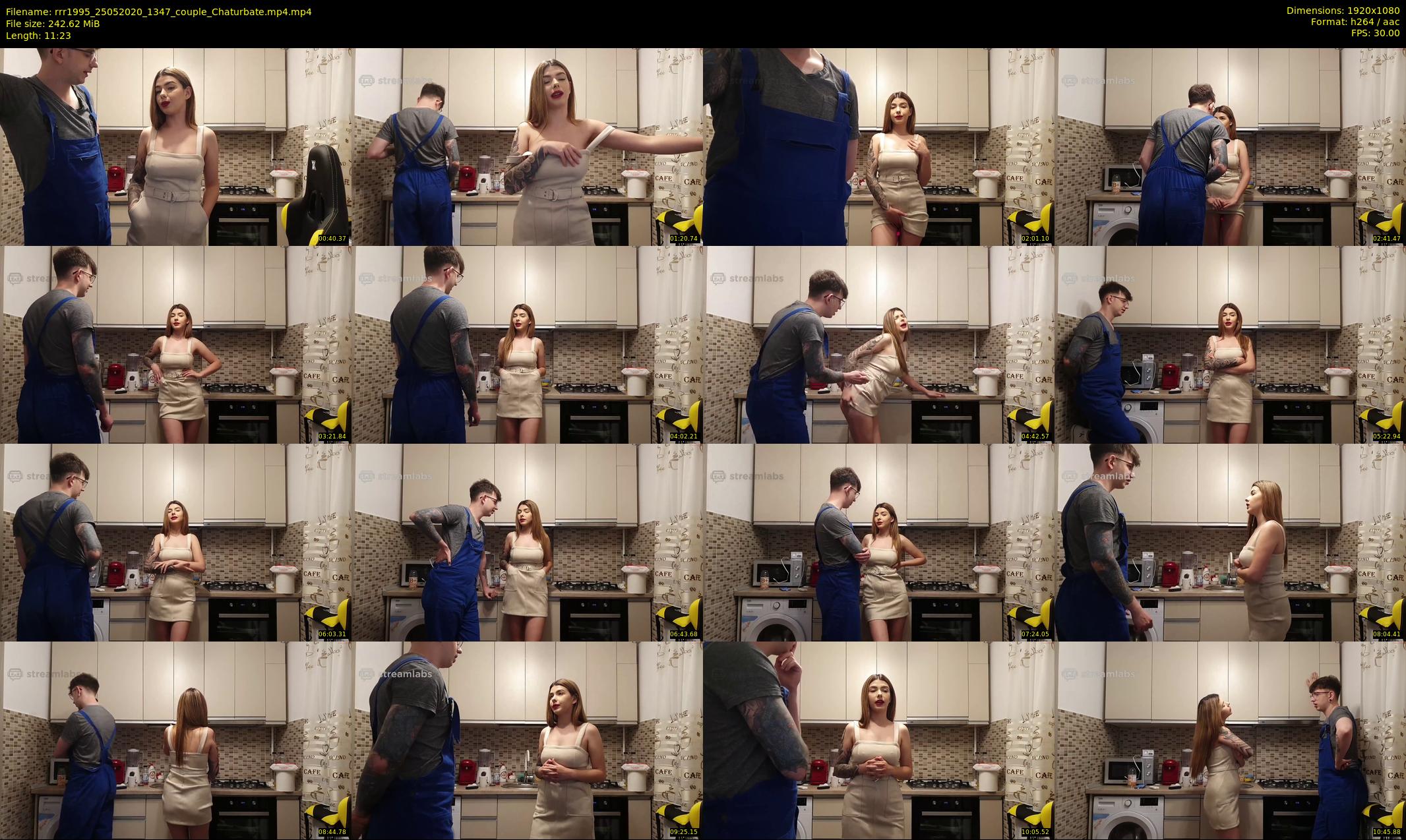 rrr1995 — 12 minute Chaturbate couple cam show recording, 1080p, May 25, 2020