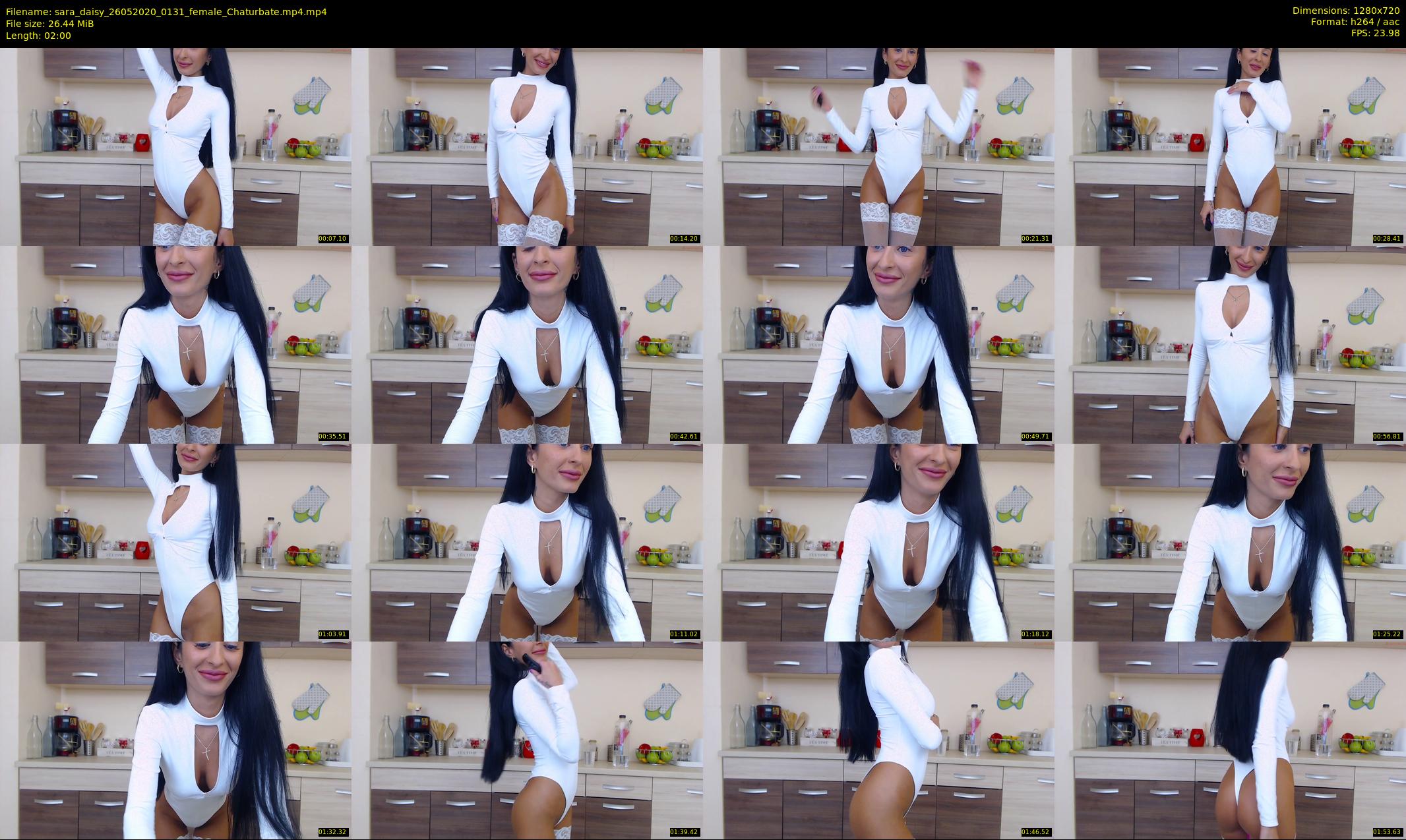sara_daisy — 2 minute Chaturbate female cam show recording, 720p, May 26, 2020