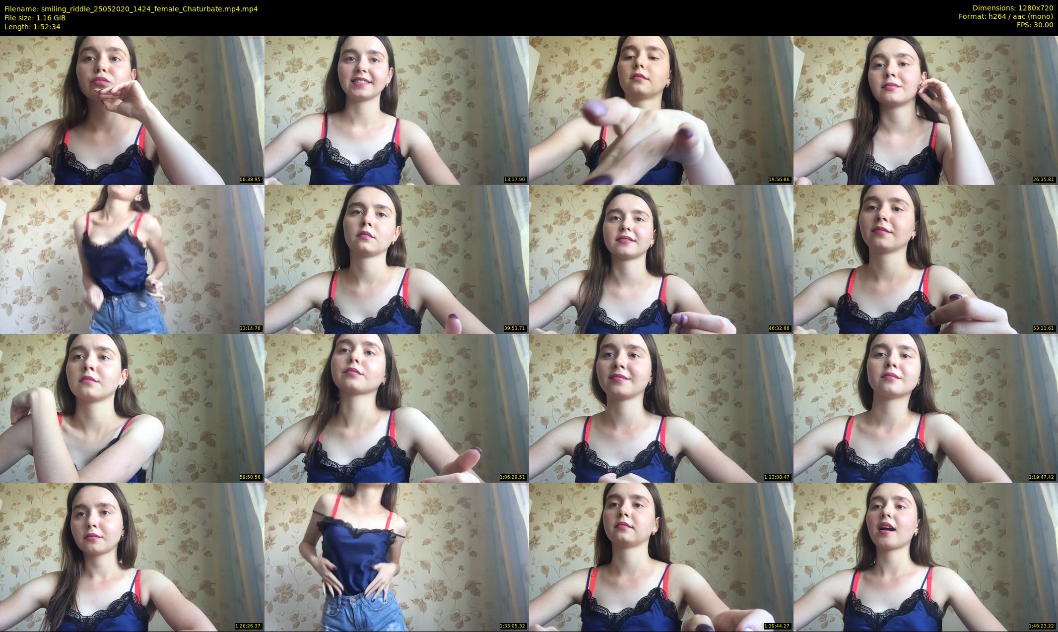 smiling_riddle — 113 minute Chaturbate female cam show recording, 720p, May 25, 2020