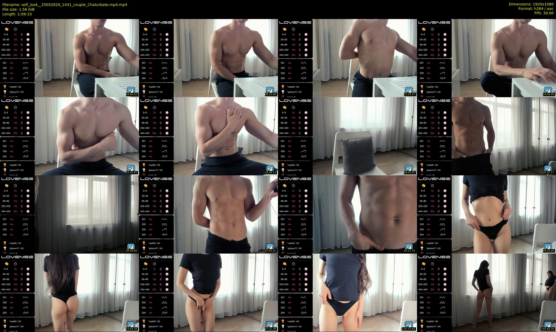 sofi_look_ — 70 minute Chaturbate couple cam show recording, 1080p, May 25, 2020