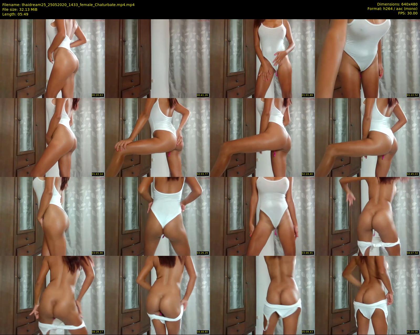 thaidream25 — 6 minute Chaturbate female cam show recording, 480p, May 25, 2020
