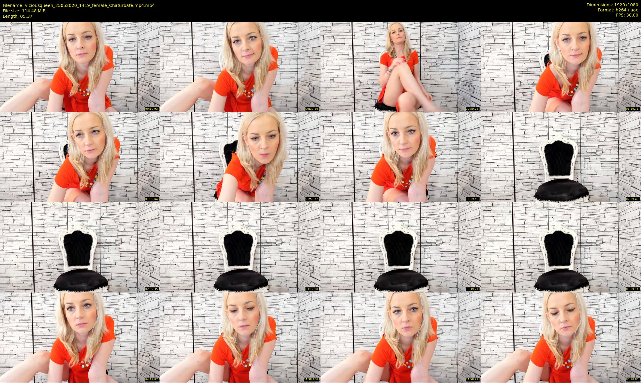 viciousqueen — 6 minute Chaturbate female cam show recording, 1080p, May 25, 2020